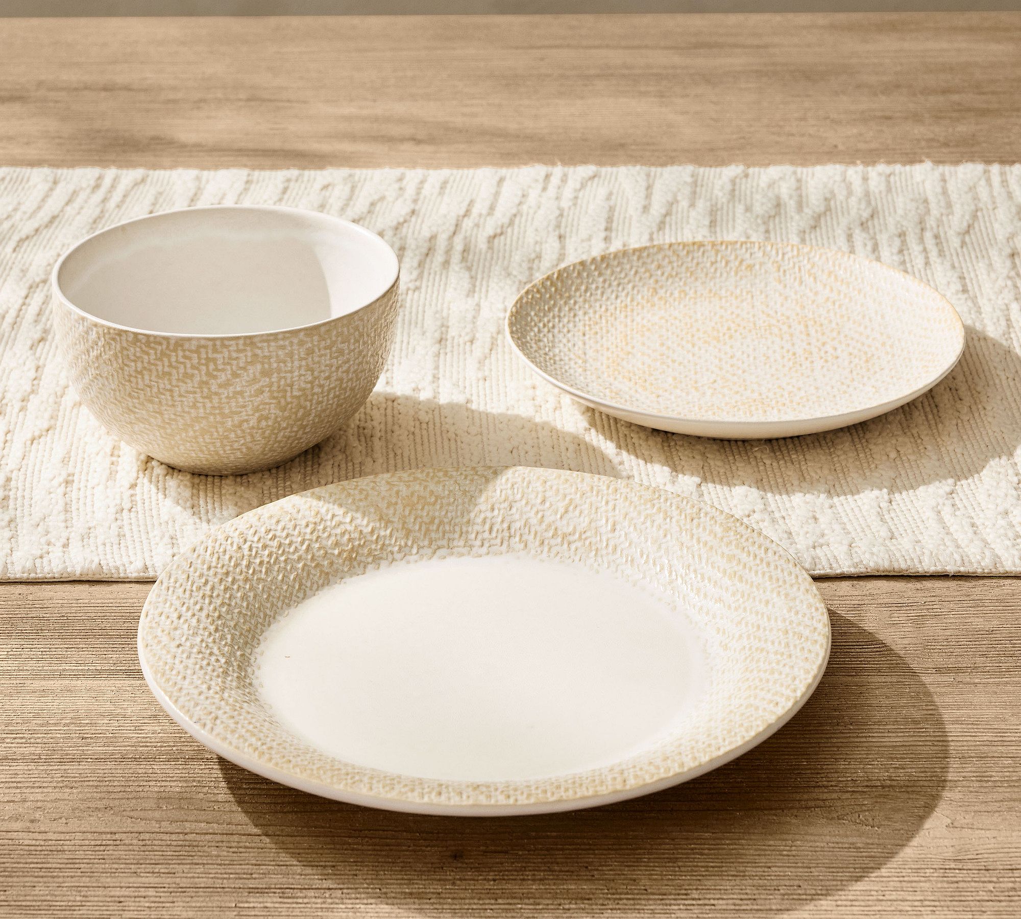 Elena Stoneware Cereal Bowls - Set of 4