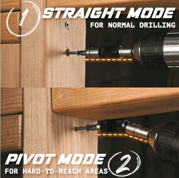 LAST DAY 47% OFFMagnetic swiveling bit tip holder[Buy 3 Get 3 Free]