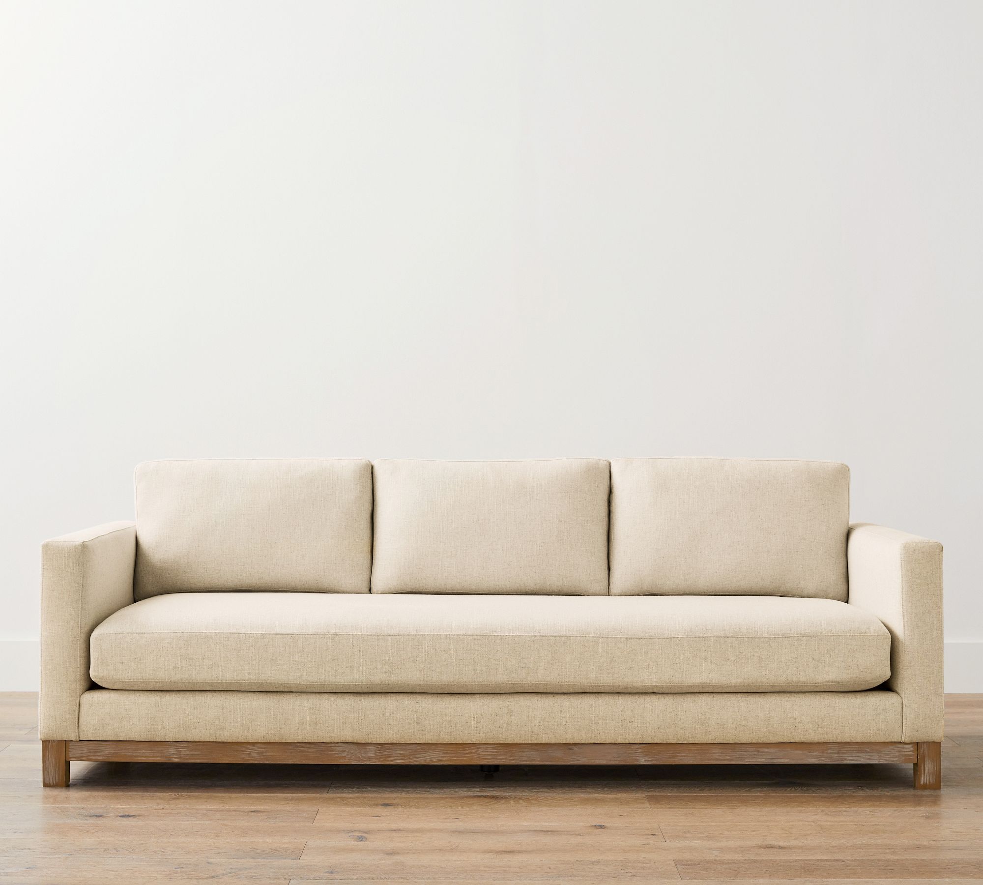 Jake Seadrift Wood Base Sofa