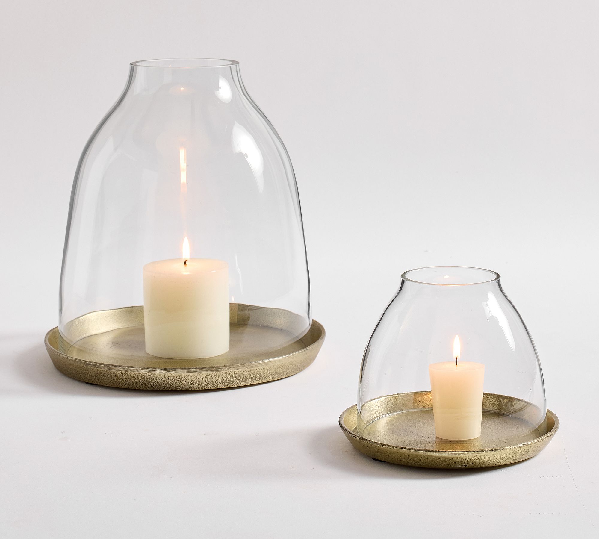 Cloche Hurricane Candle Holder