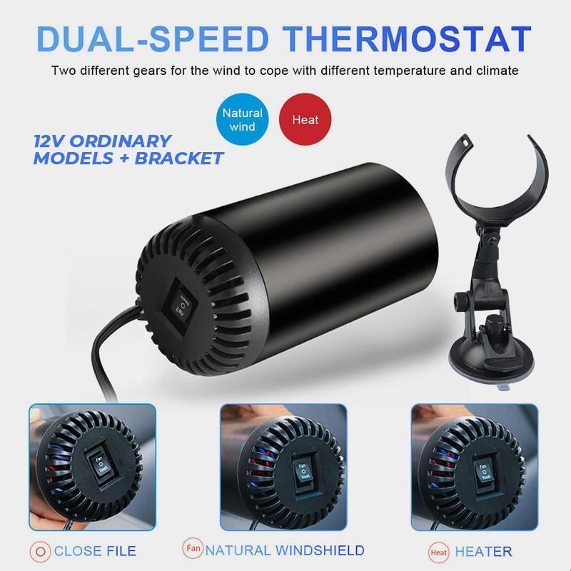 BIG SALE -49% OFFFast Heating Cup Shape Car Warm Air Blower