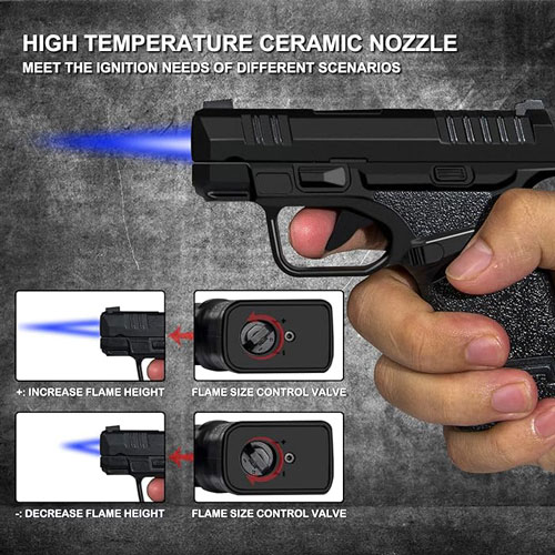 Hellcat Refillable Lighter + Silencer