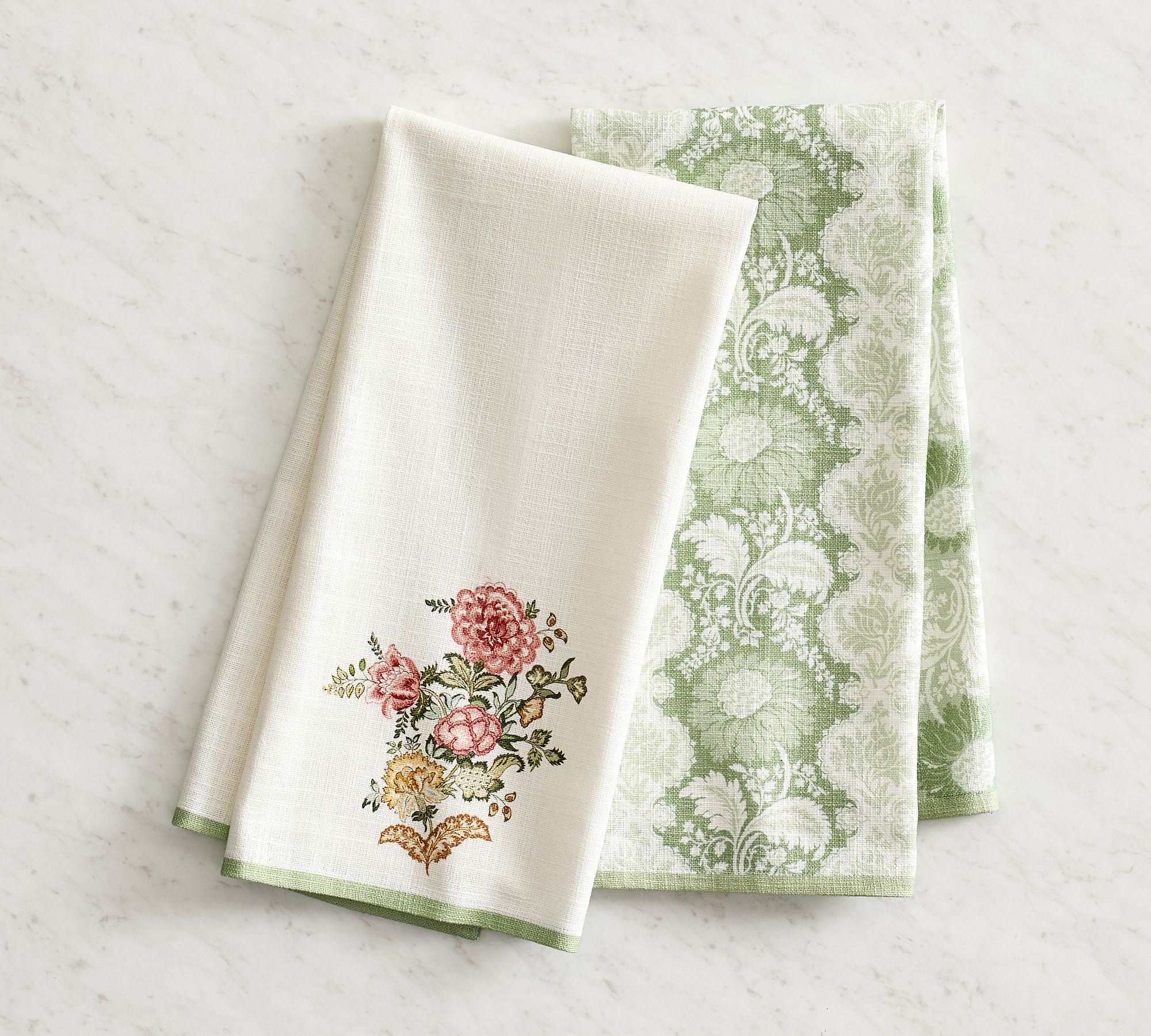Kravet Tea Towels - Mixed Set of 2