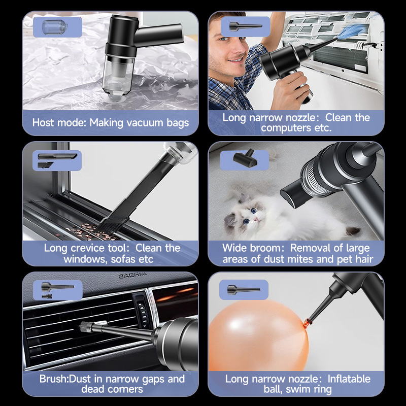 🔥Wireless Handheld Car Vacuum Cleaner