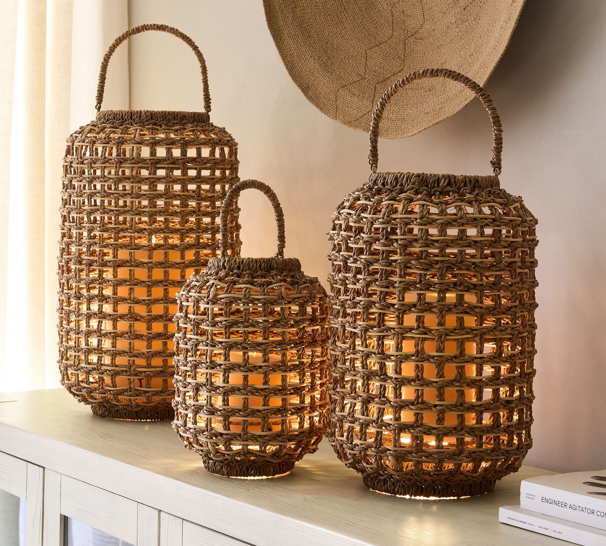 Conrad Woven Lantern Collection