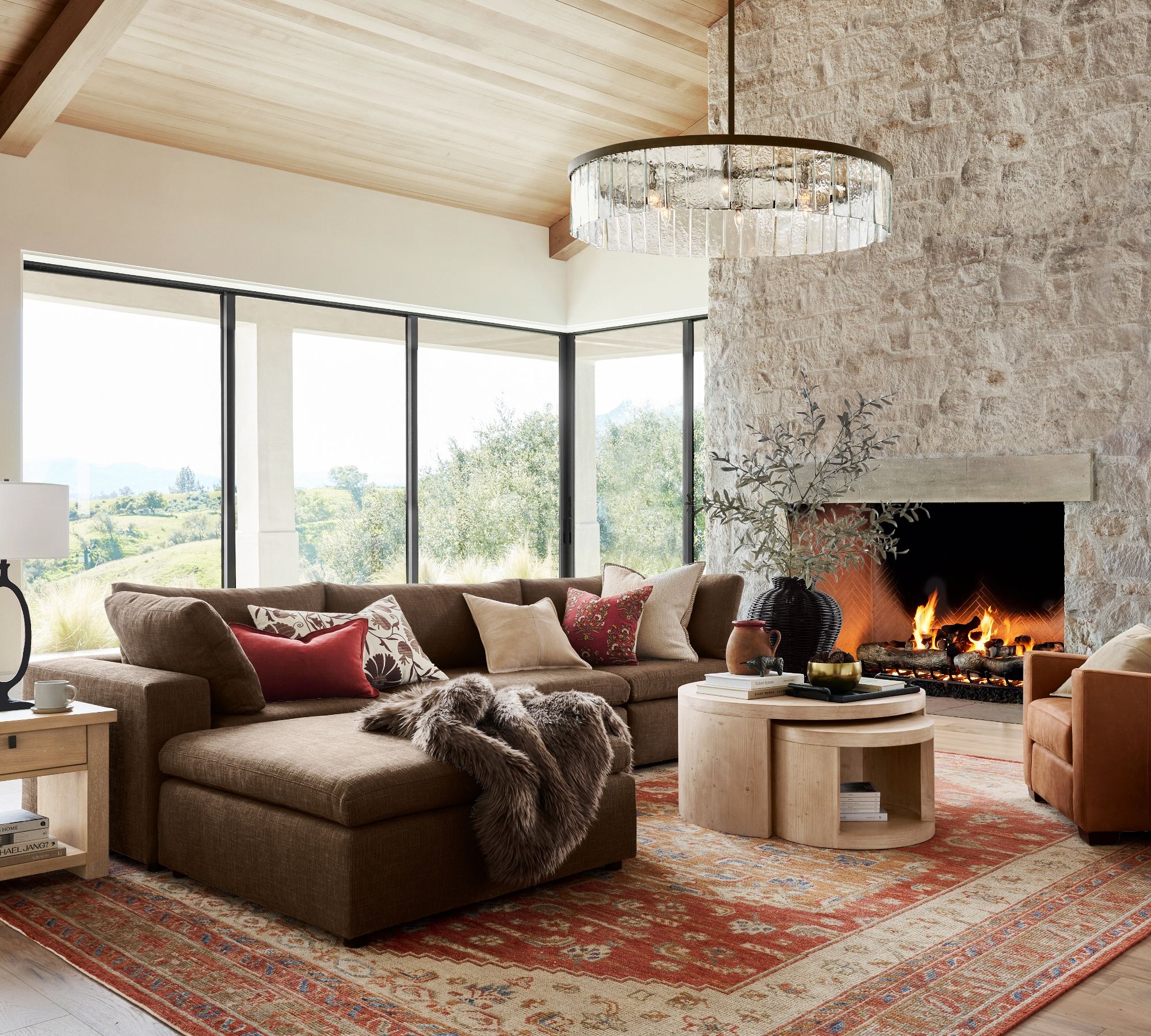 Folsom Round Nesting Coffee Tables