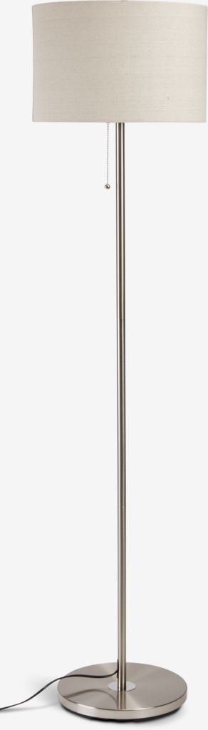 Floor lamp KRISTOF H145cm brushed steel