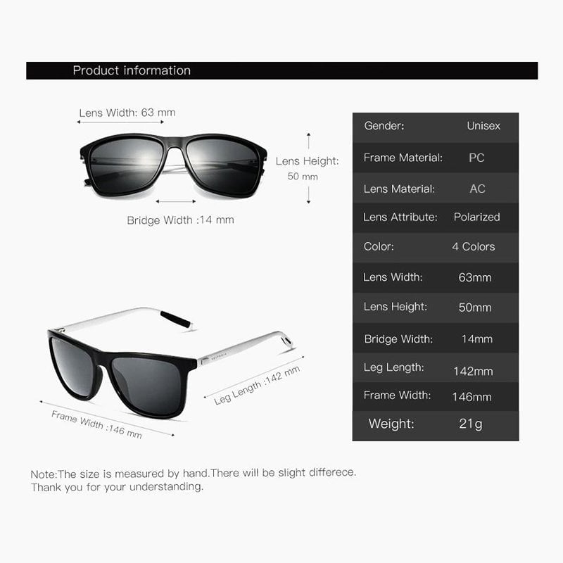 BIG SALE - 43% OFF New Design Men Polarized Sunglasses