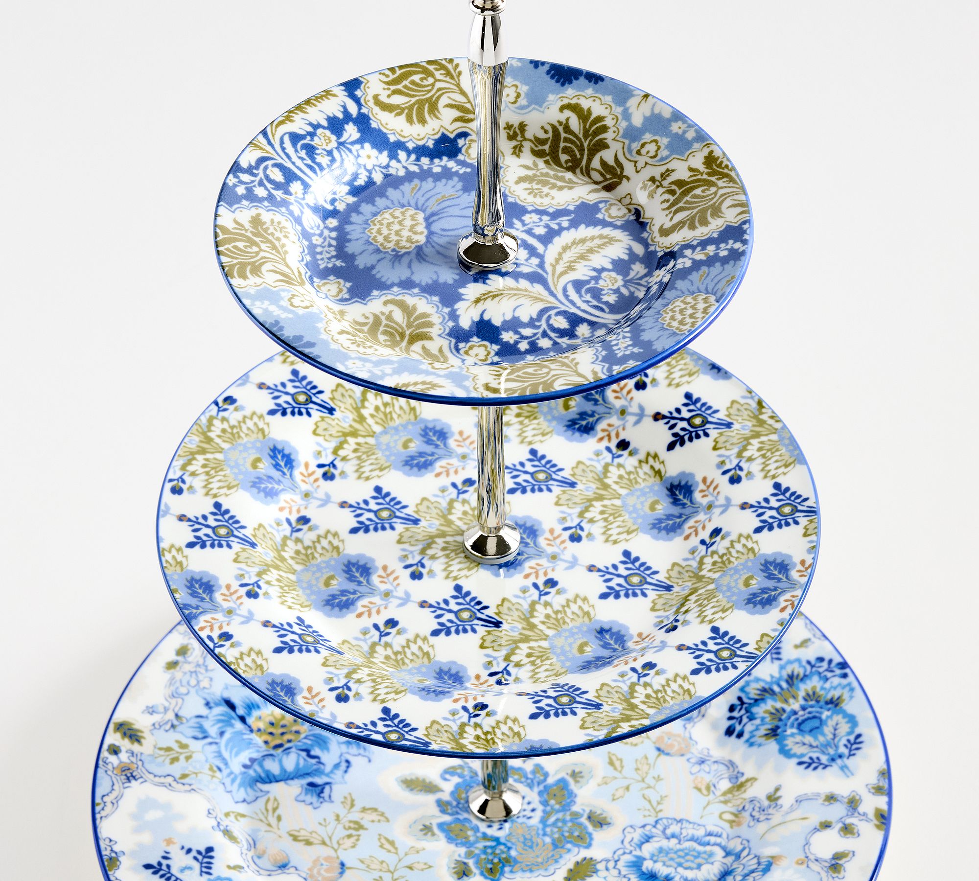 Kravet Jardin Stoneware Tiered Stand