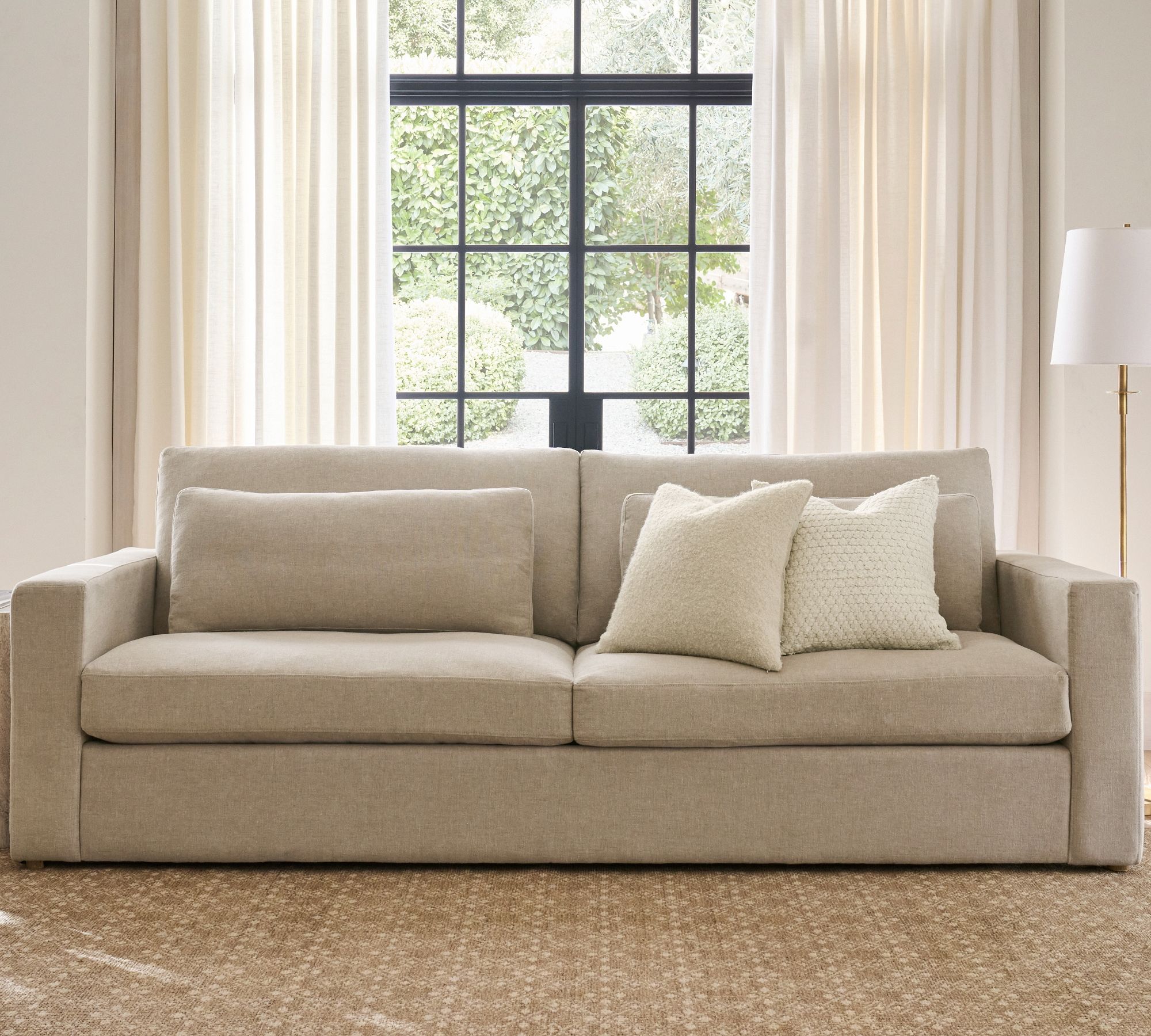 Westwood Square Arm Deep Seat Sofa (65