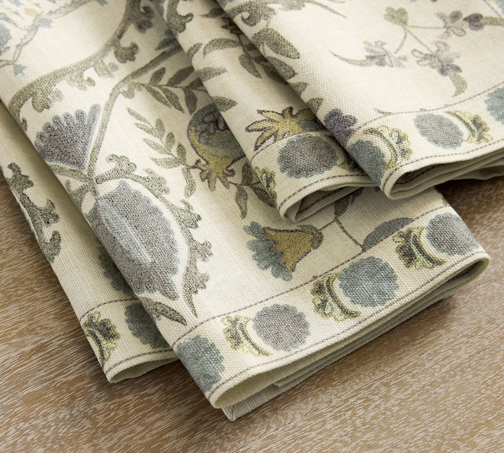 Lilah Suzani Cotton Napkins - Set of 4