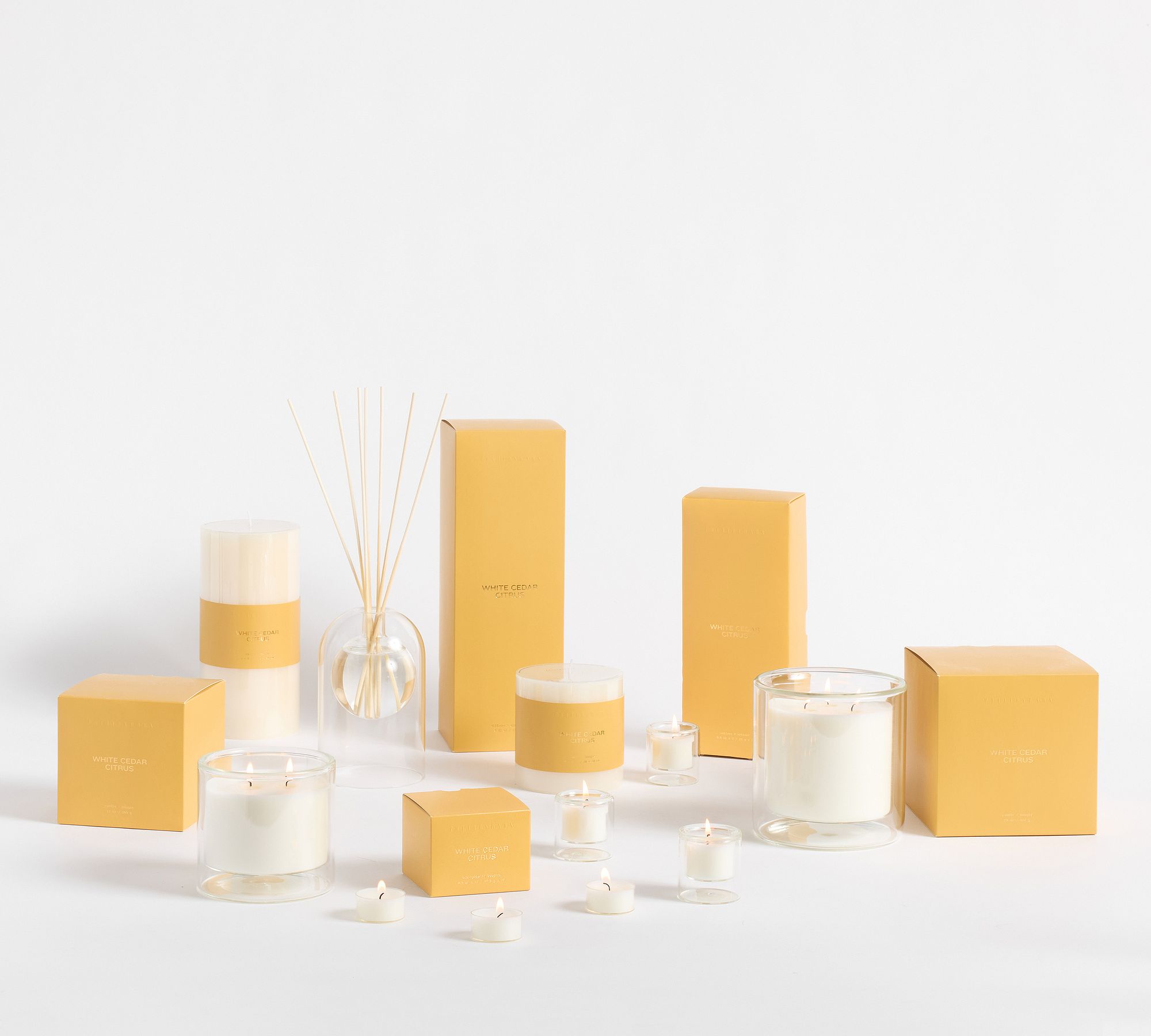 White Cedar Citrus Scent Collection