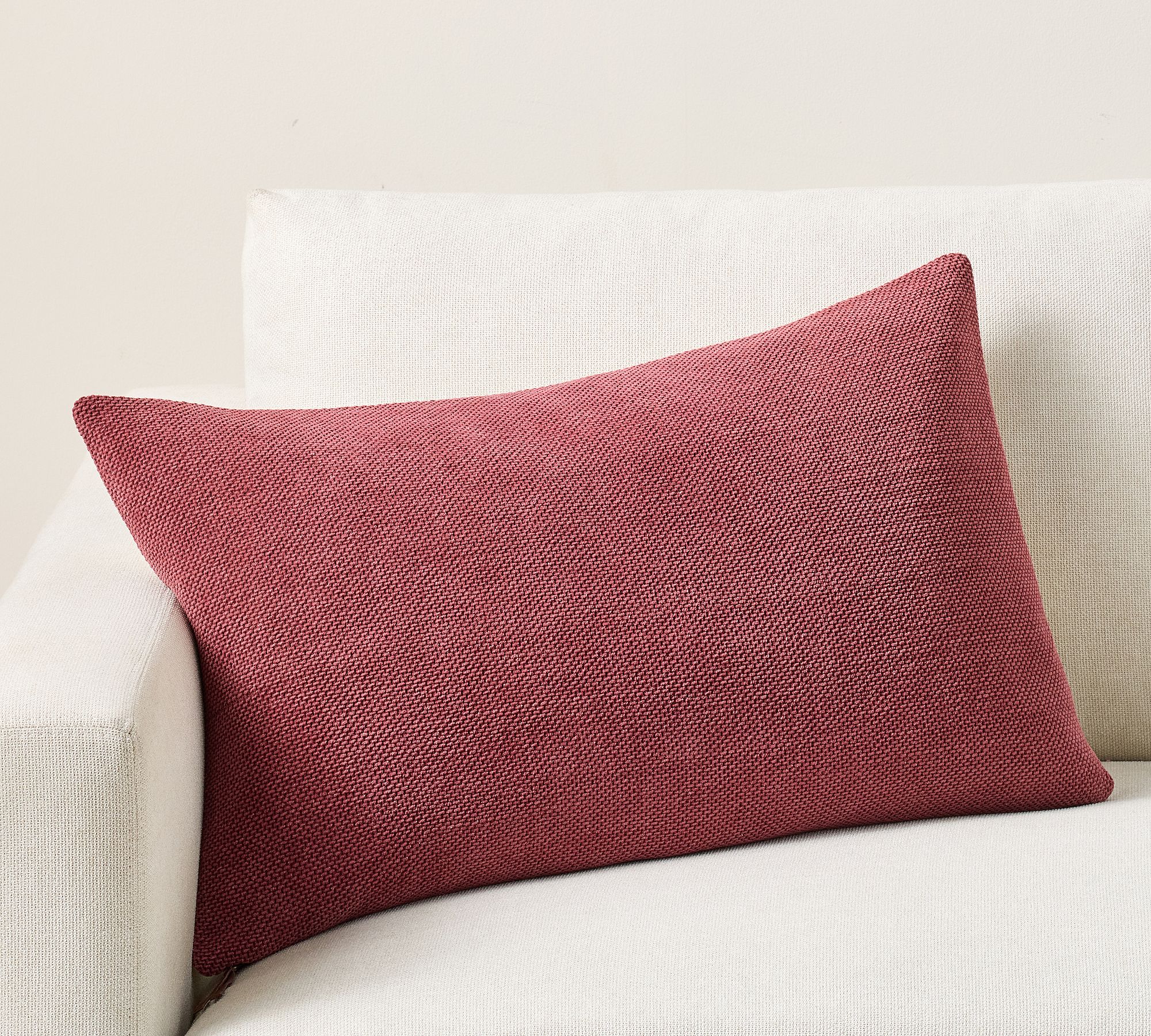 Sunwashed Chenille Lumbar Pillow