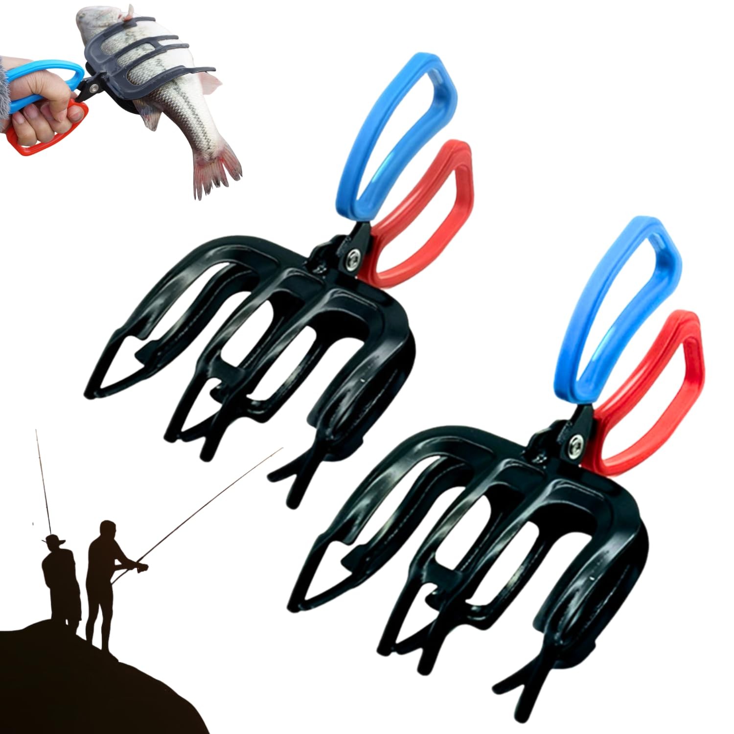 🎣Metal Triple-Pronged Fishing Clip Tool, Essential Gear for Freshwater and Saltwater Fishing