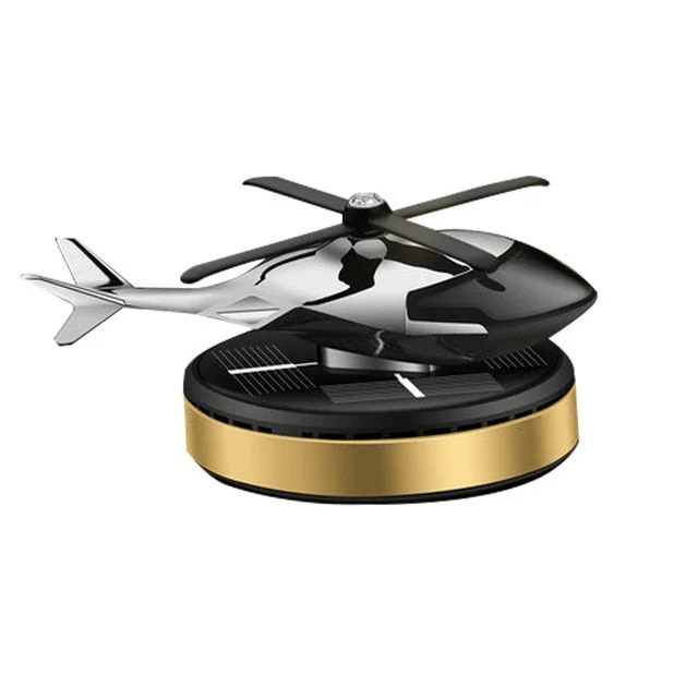BIG SALE - 48% OFF-Metal Solar Helicopter Air Freshener v2.0
