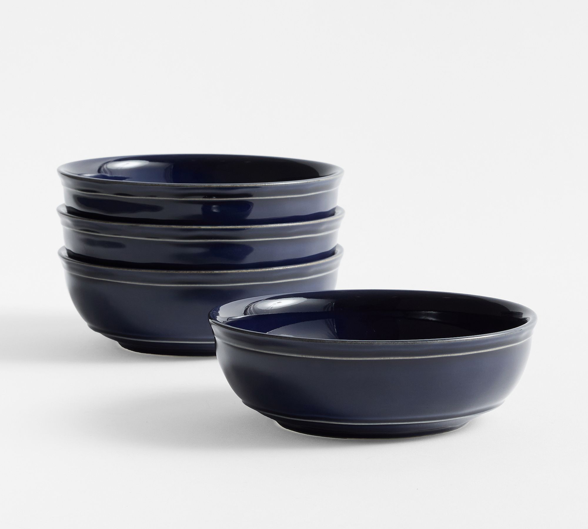 Cambria Handcrafted Stoneware Soup Bowls - Set of 4