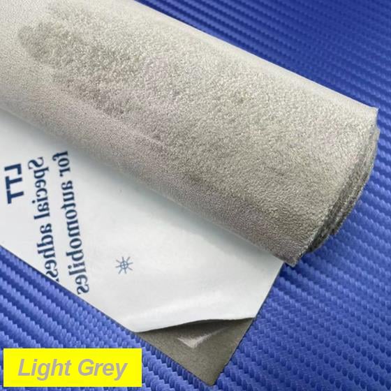 Microfiber Suede Fabric self Adhesive car Wrapping Film Imitation Leather