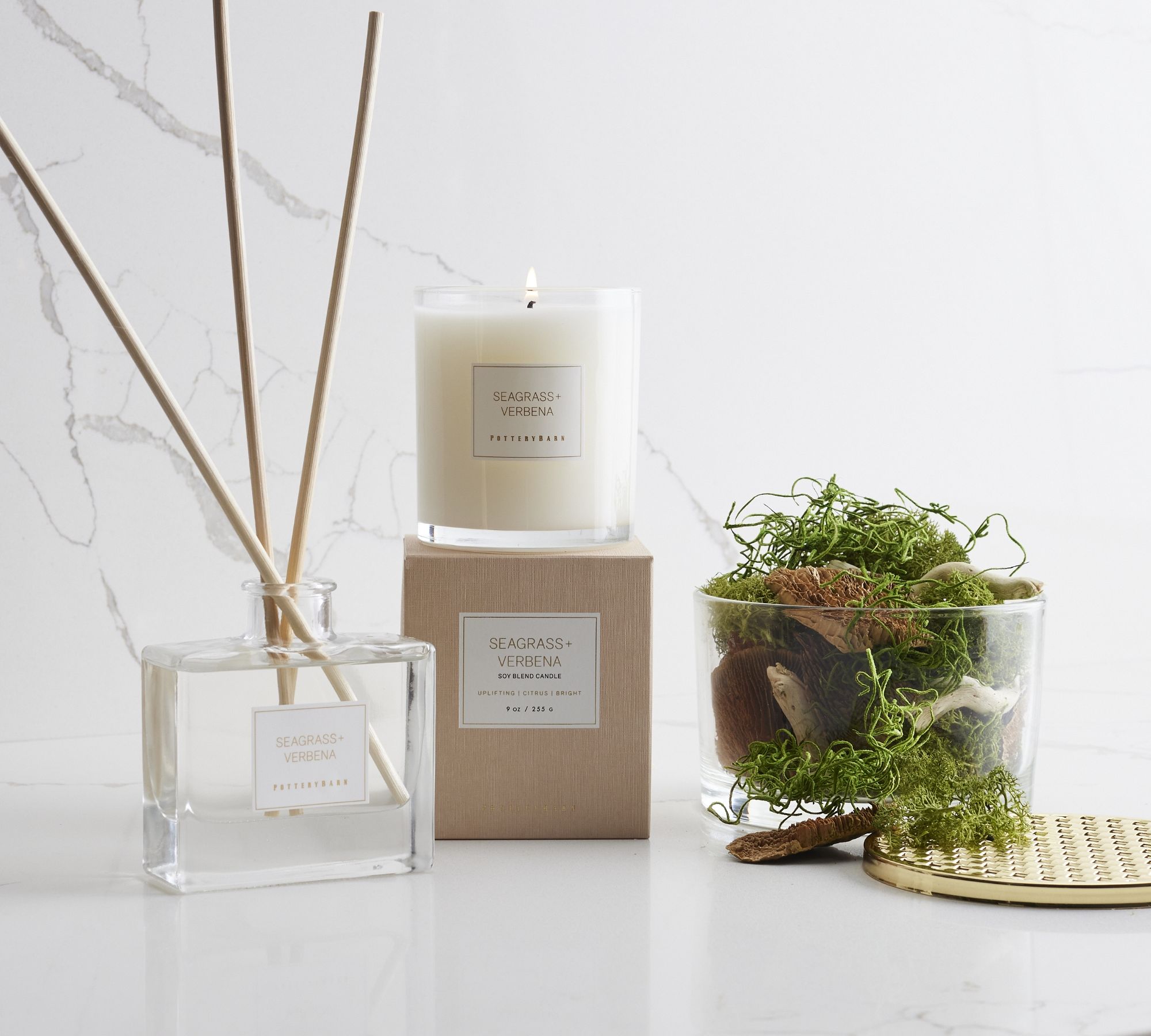 Signature Scent Collection - Seagrass & Verbena