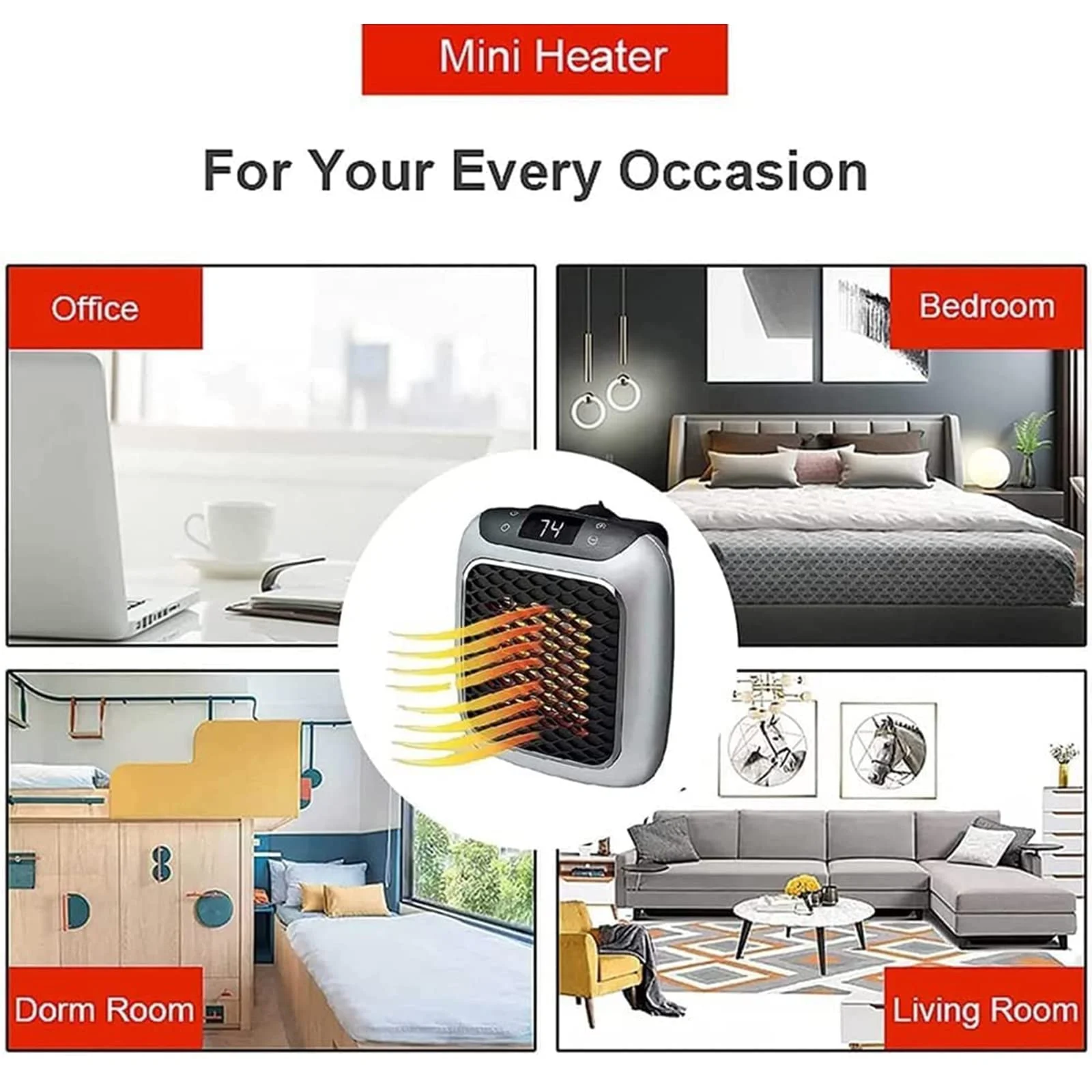BIG SALE - 49% OFFSmart Ceramic Heater(Buy 3 Free Shipping)