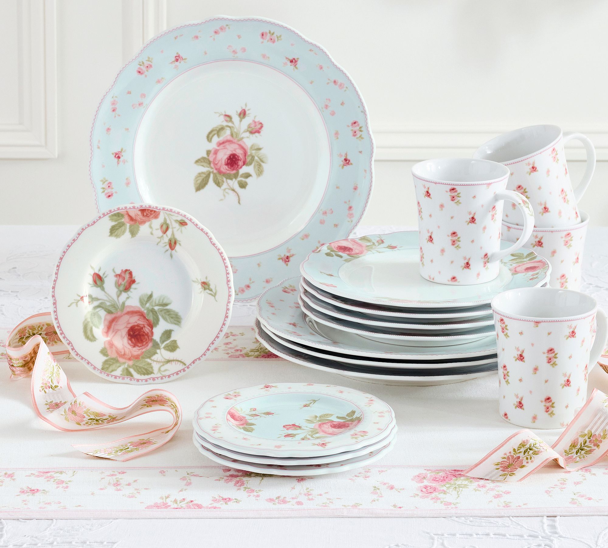 LoveShackFancy Garden Floral Dinnerware Collection