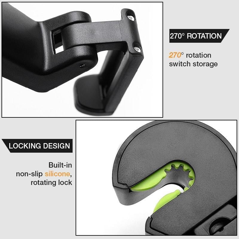 (NEW YEAR SALE-48% OFF) 2 in 1 Car Headrest Hidden Hook(BUY 2 GET 2 FREE NOW!)