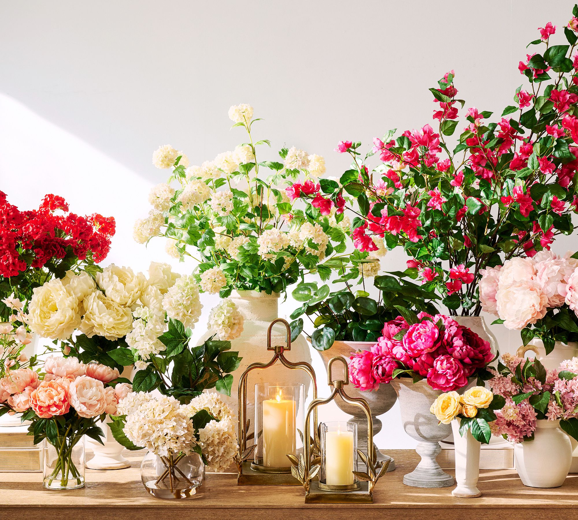 Botanical Forged-Iron Lantern