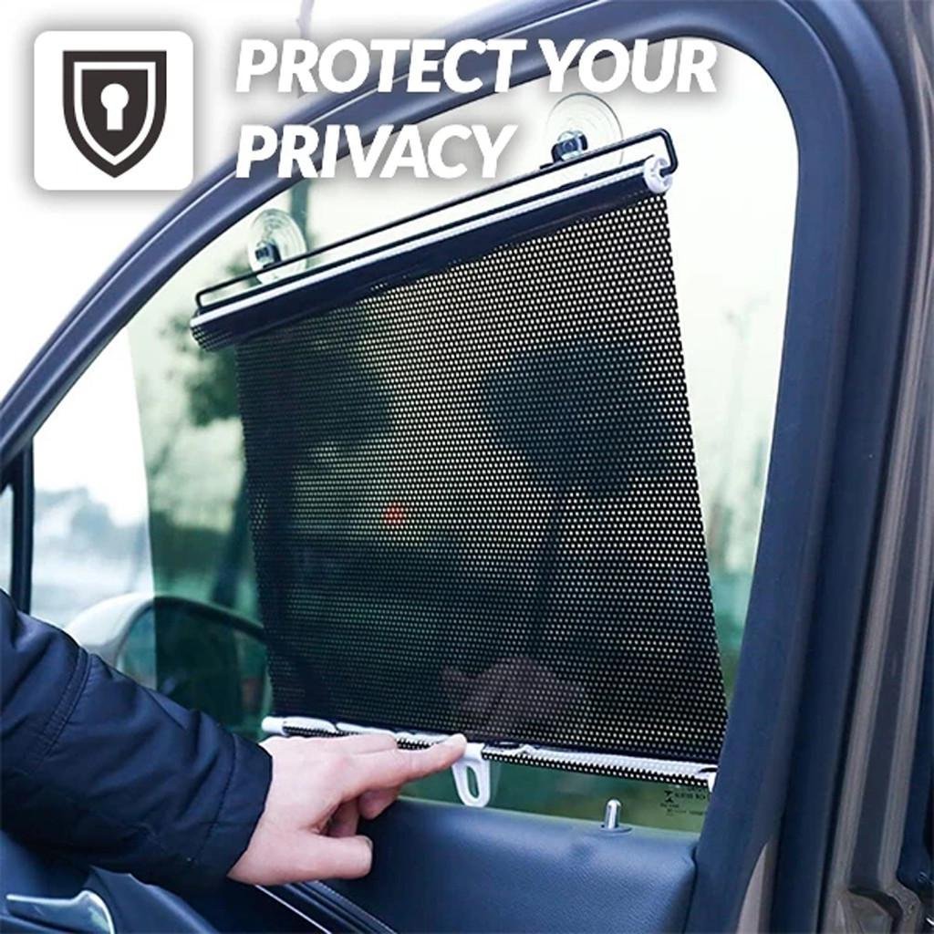 Last Day Promotion 49% OFFRetractable Window Roller Sunshade For Truck/car/SUV/bedroom/kitchen/living room/office