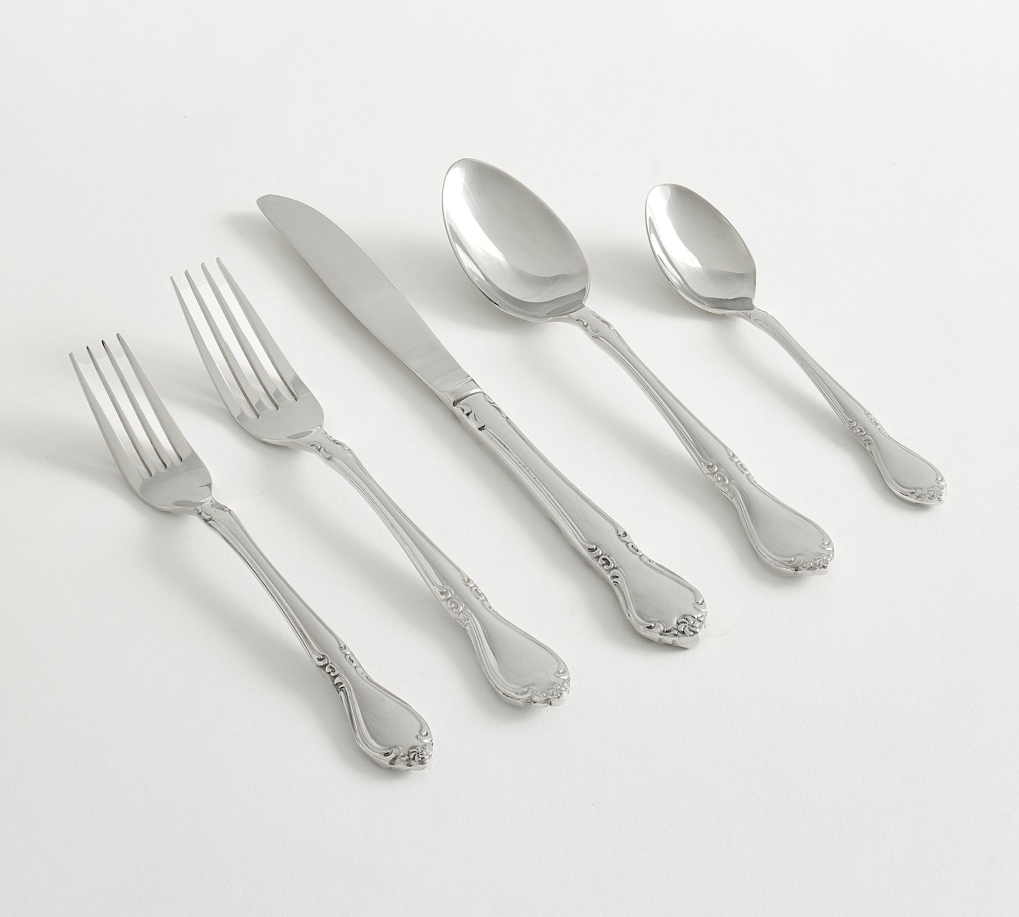 LoveShackFancy 5-Piece Stainless Steel Flatware Set