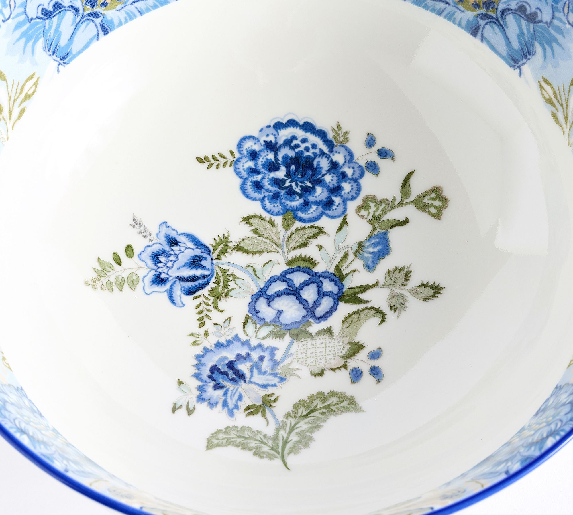 Kravet Jardin Stoneware Footed Serving Bowl