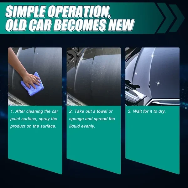 Universal Multi-functional Nano Polishing Coating Renewal Hydrophobic Agent