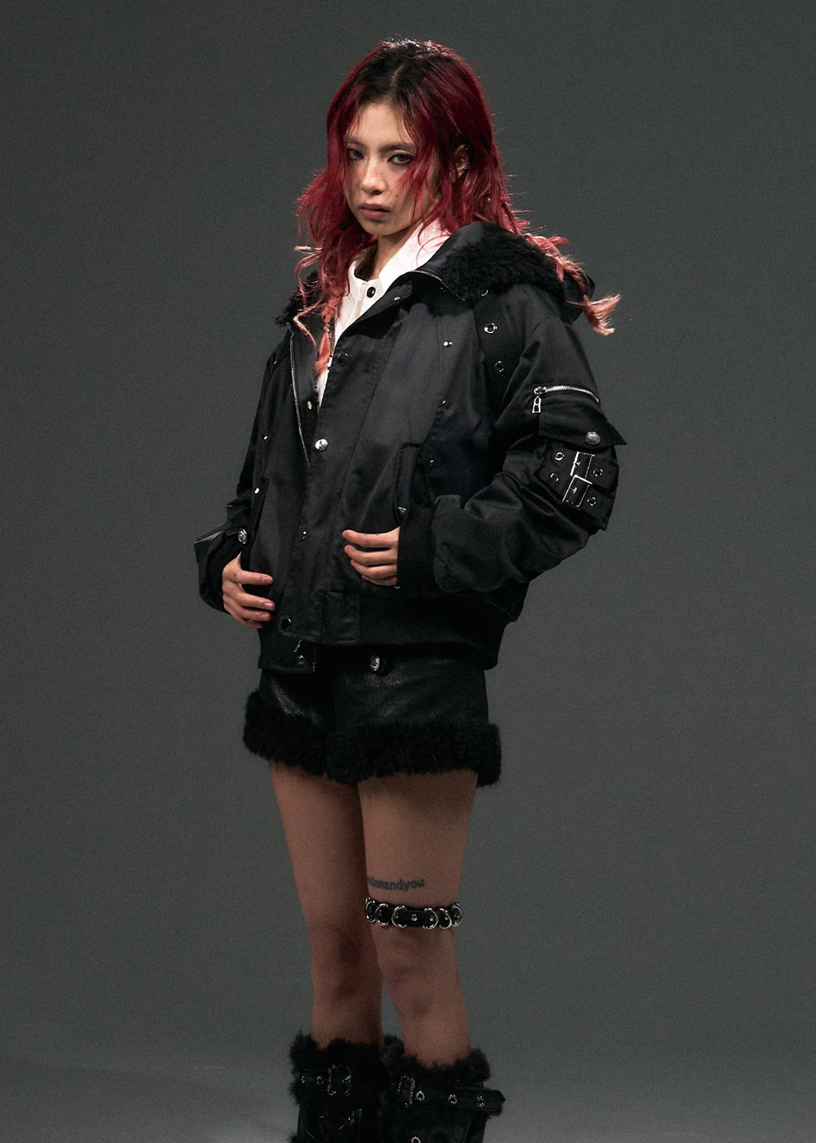 Fur Hood Jacket