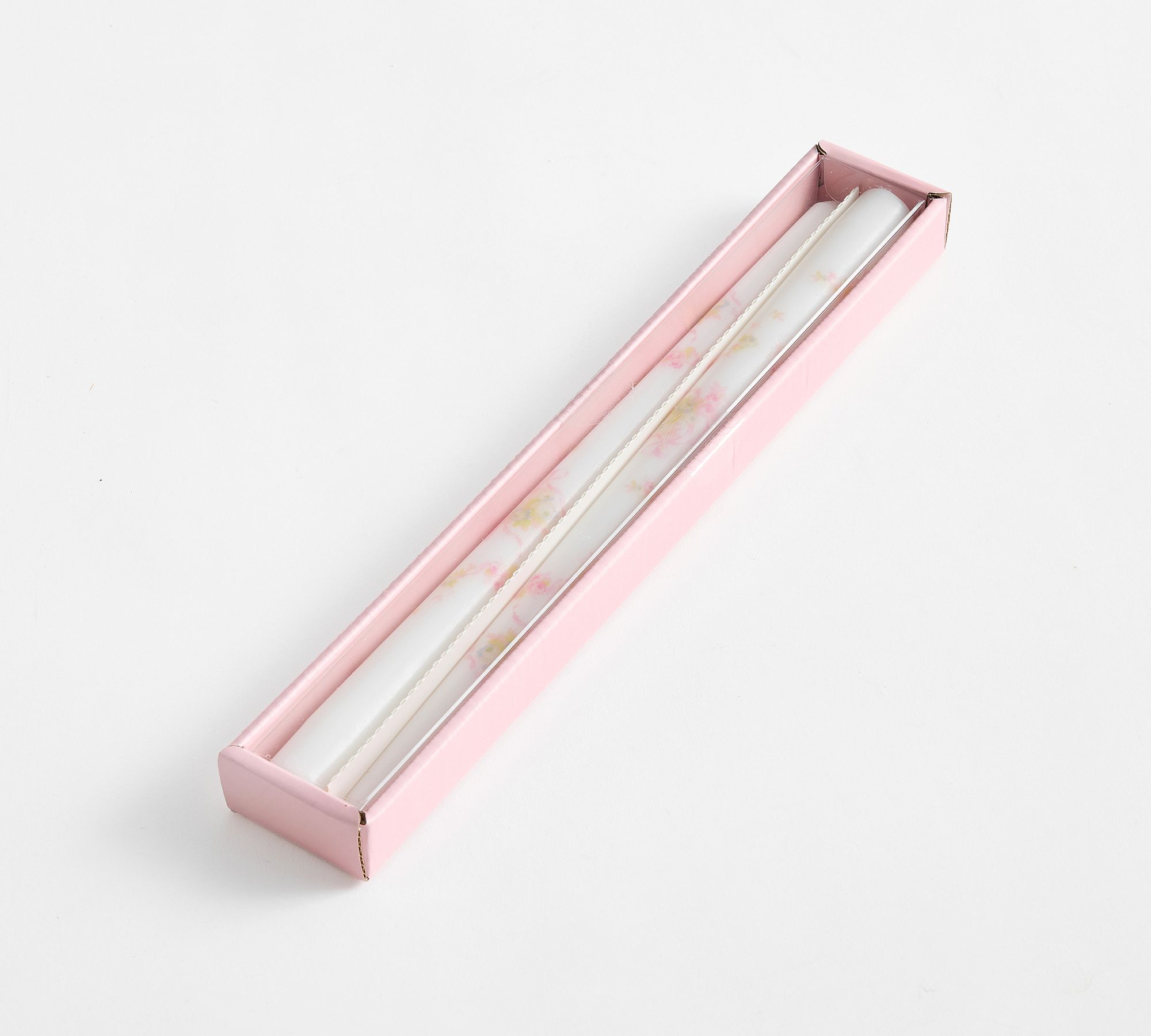 LoveShackFancy Floral Painted Taper Candles - Set of 2