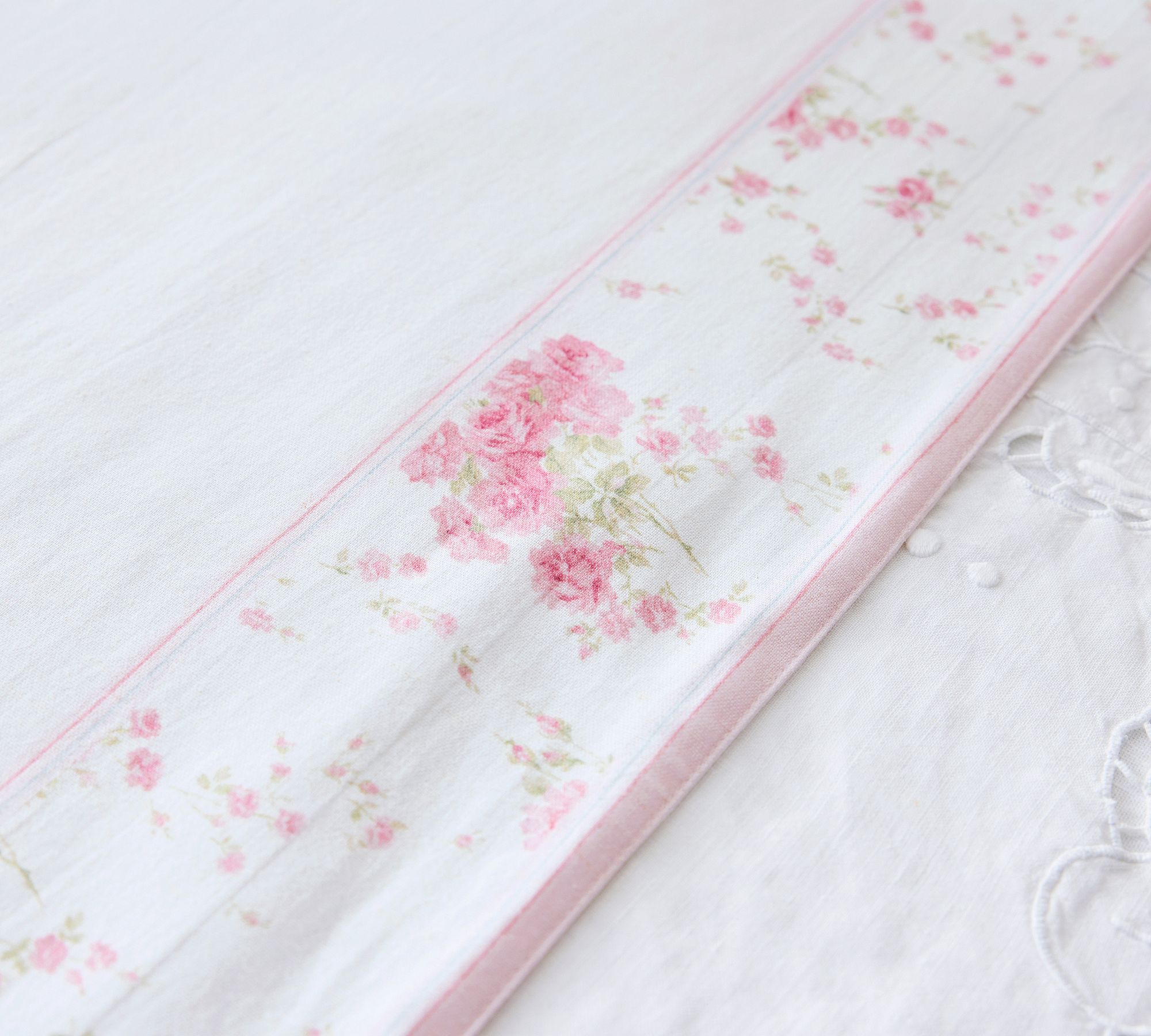 LoveShackFancy Floral Printed Table Runner