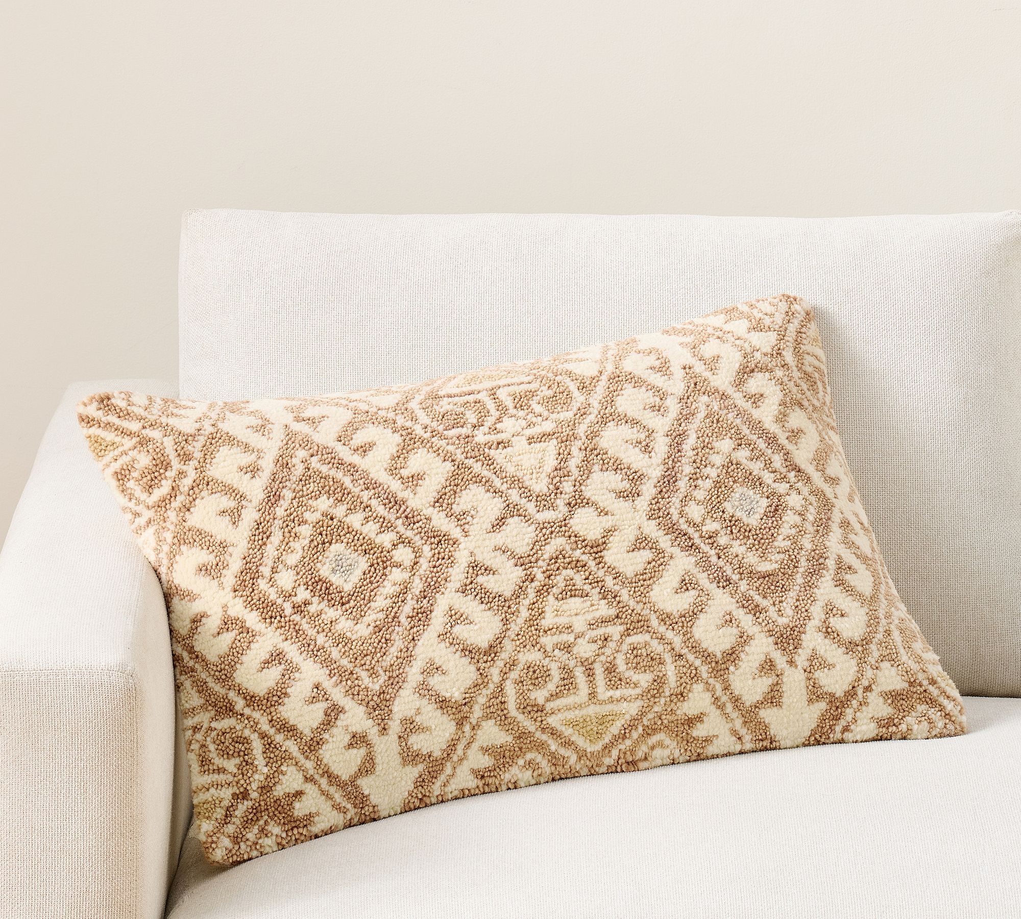 Lydia Handknotted Lumbar Pillow