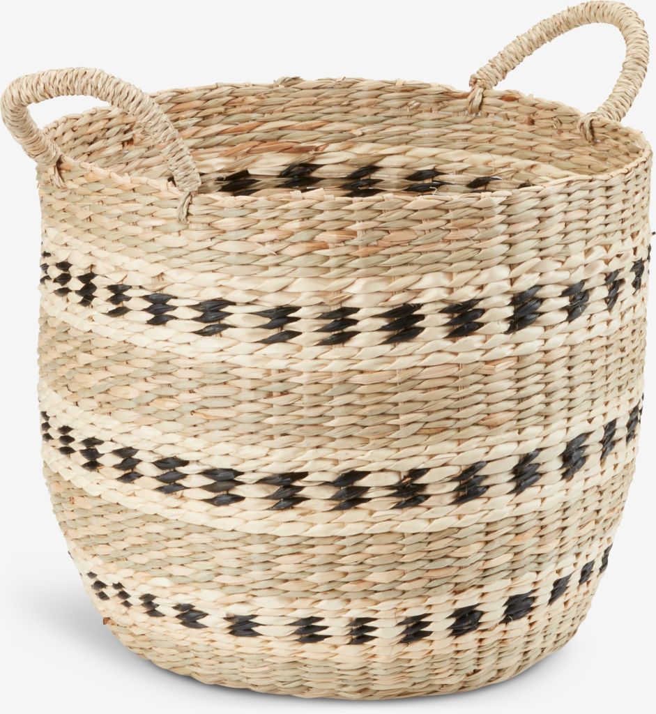 Basket VIGIL D32xH27cm seagrass