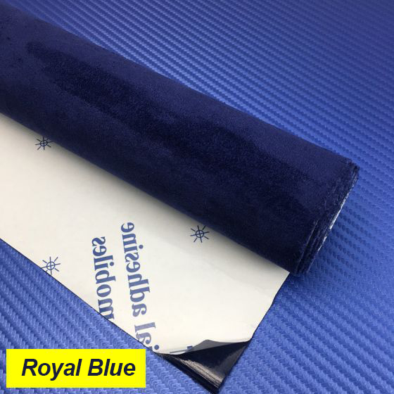 Microfiber Suede Fabric self Adhesive car Wrapping Film Imitation Leather