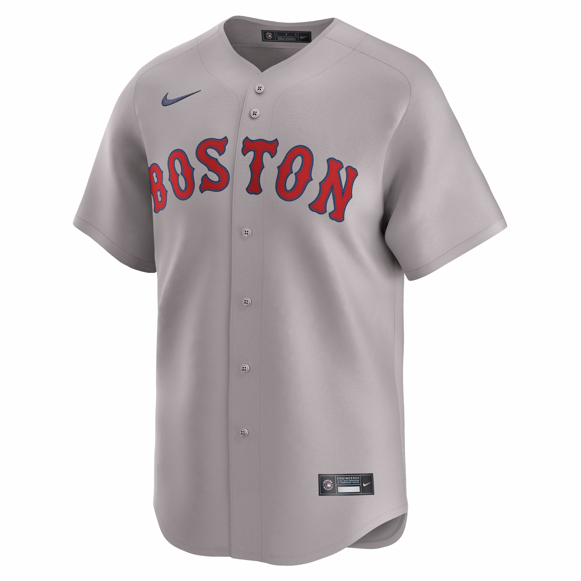 Jarren Duran Boston Red Sox Nike Road Limited Jersey - Gray