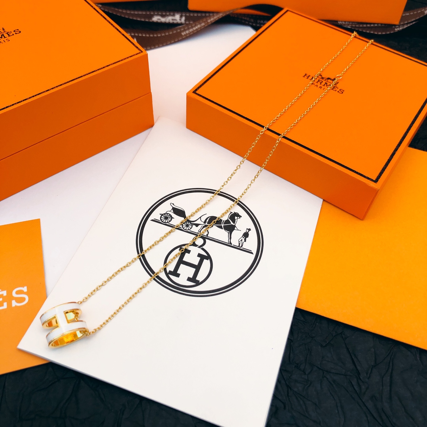 Hermes necklace-24