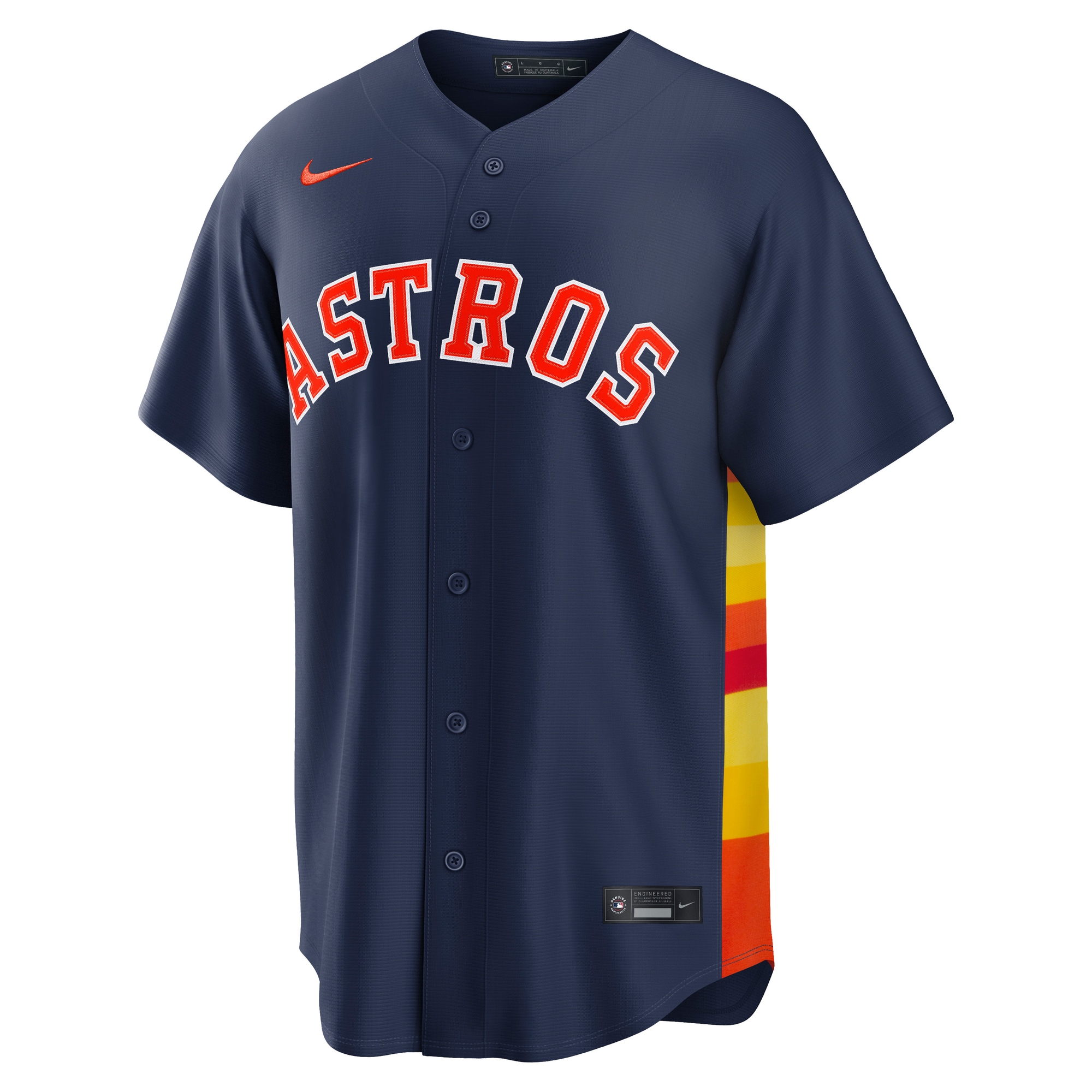 Houston Astros Nike Alternate Replica Jersey - Navy