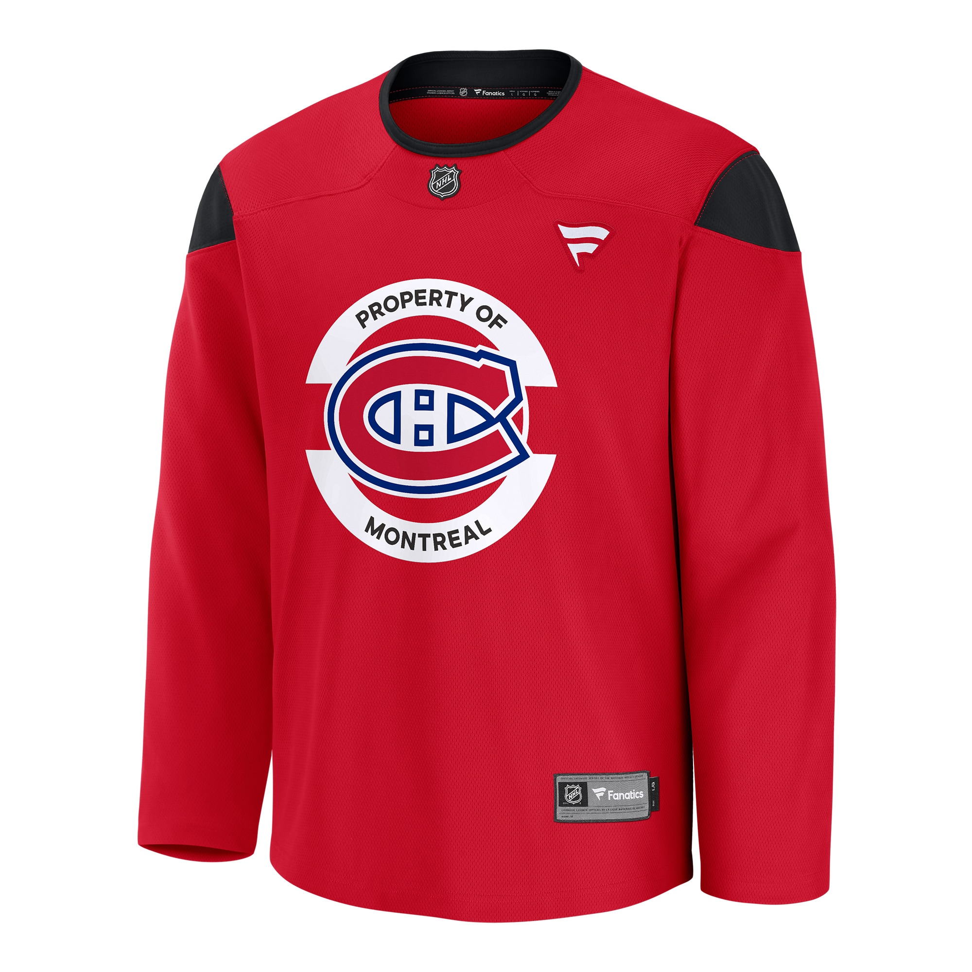 Montreal Canadiens Fanatics Practice Jersey - Red