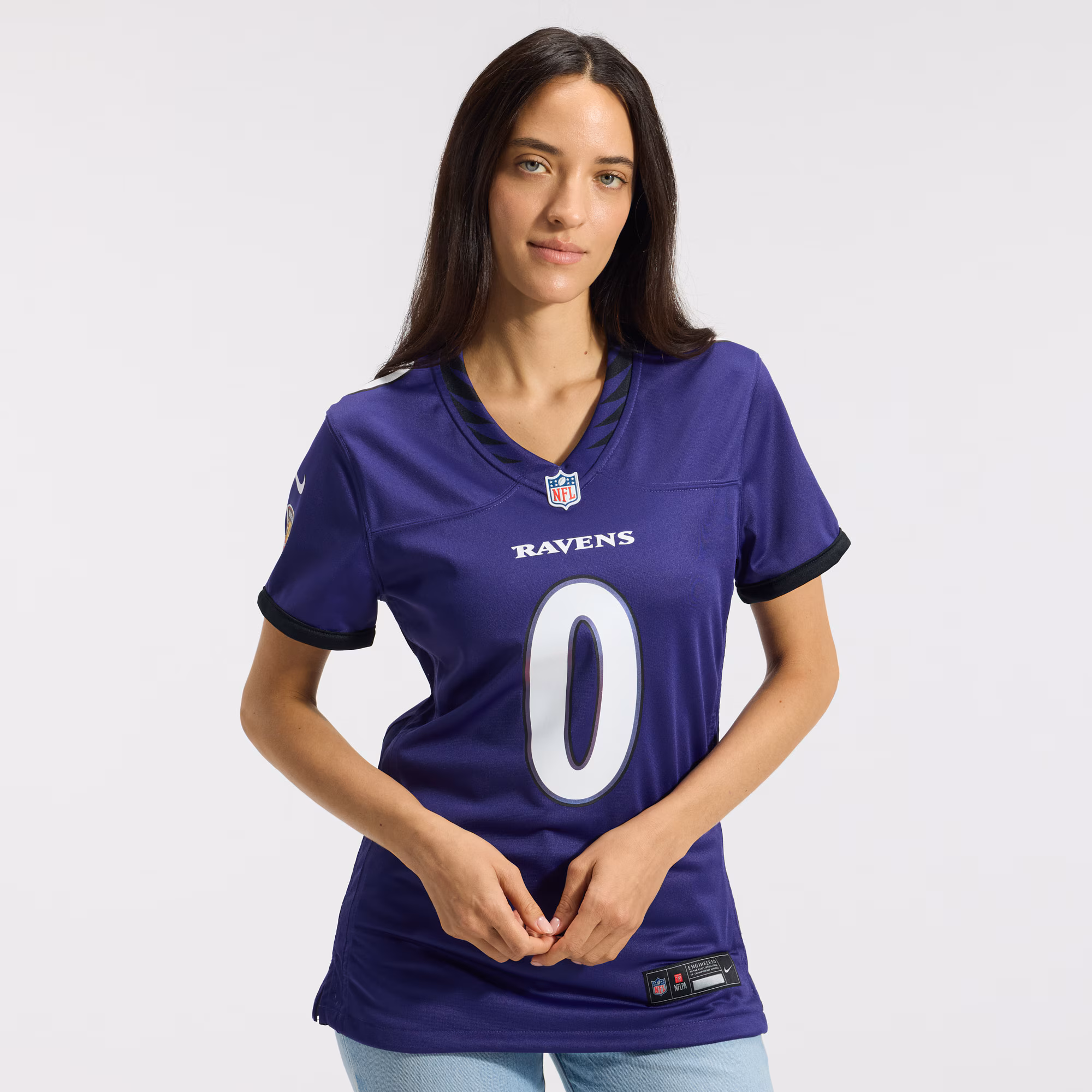 Roquan Smith Baltimore Ravens Nike Women's Team Game Jersey - Purple