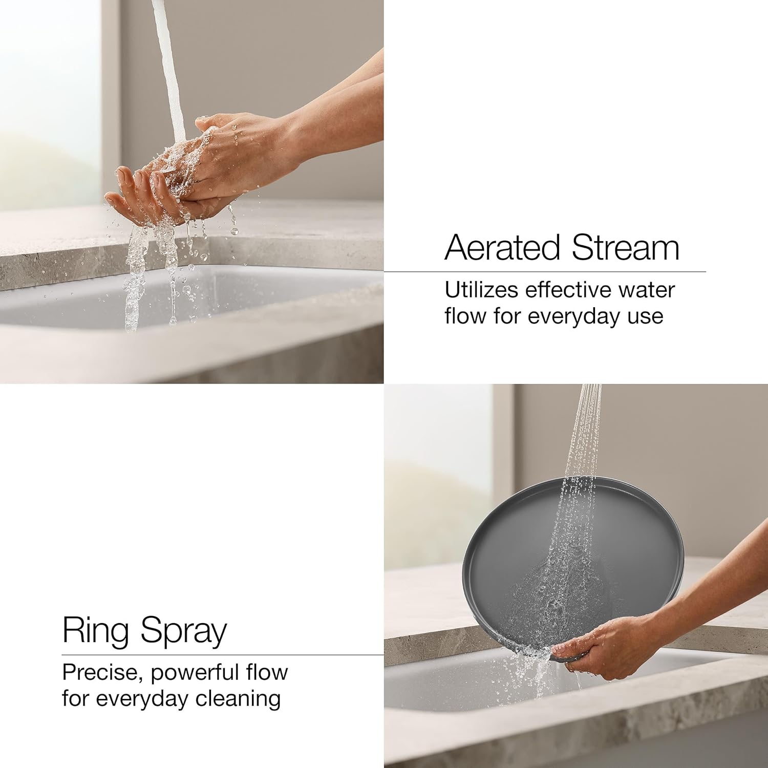 KOHLER 30612-CP Jolt Pull-Out Kitchen Sink Faucet, Two-Function Sprayhead, Touch Control, 1.5 GPM, Sleek Design, Polished Chrome