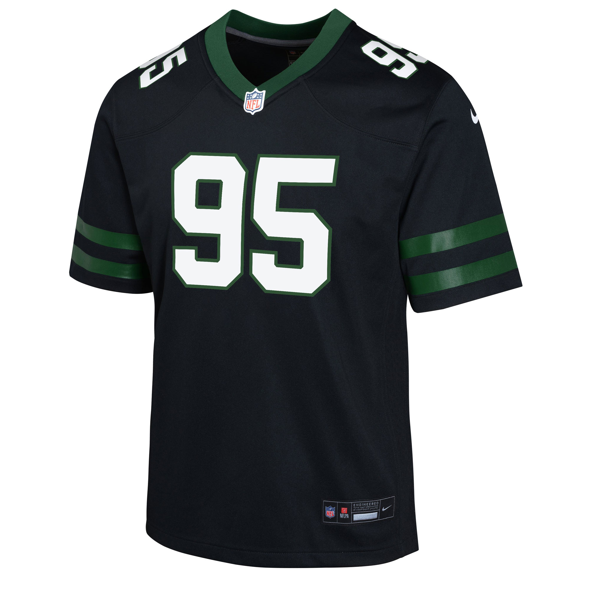 Quinnen Williams New York Jets Nike Youth Game Jersey - Black