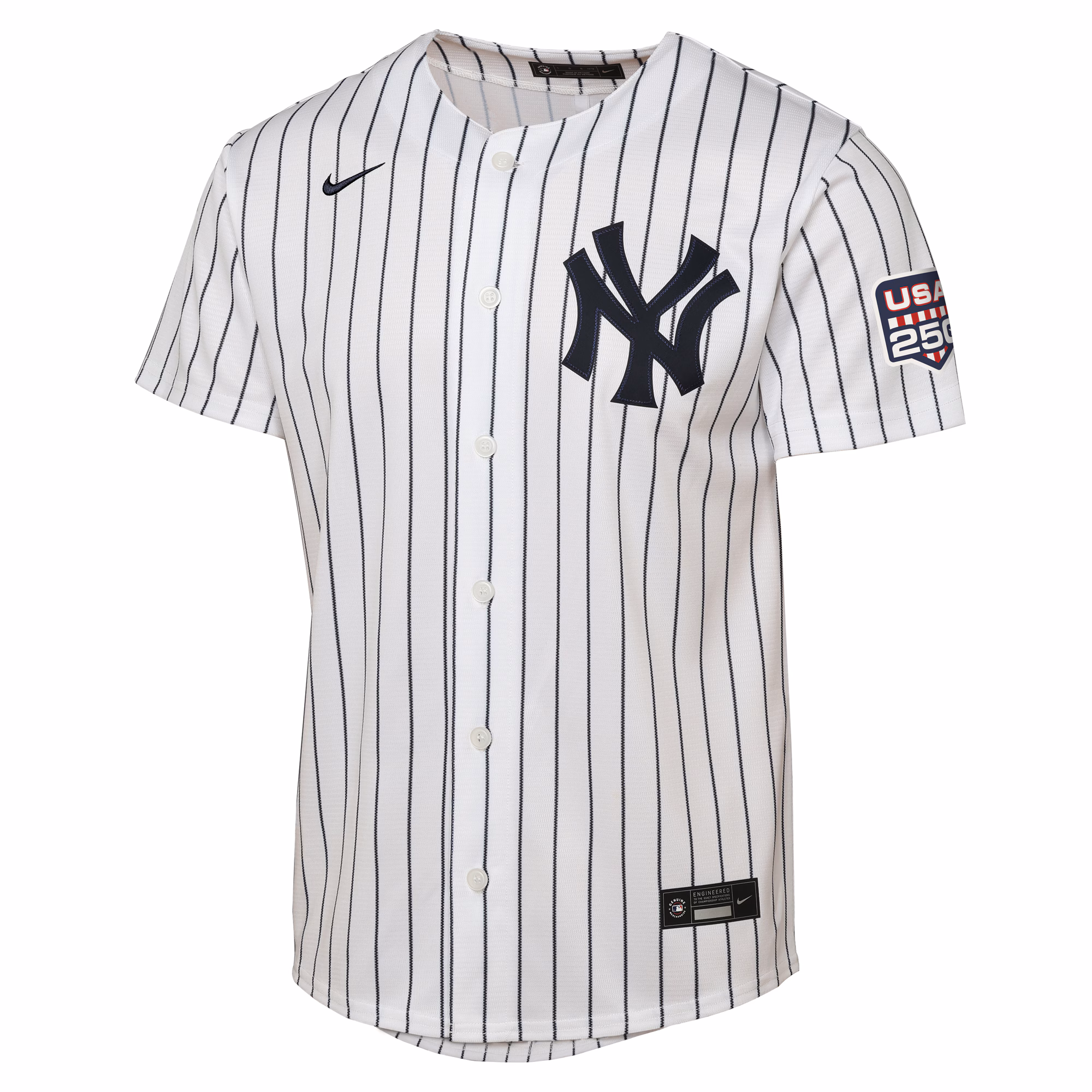 Aaron Judge New York Yankees Nike Youth USA 250 Fourth of July Home Replica Jersey - White