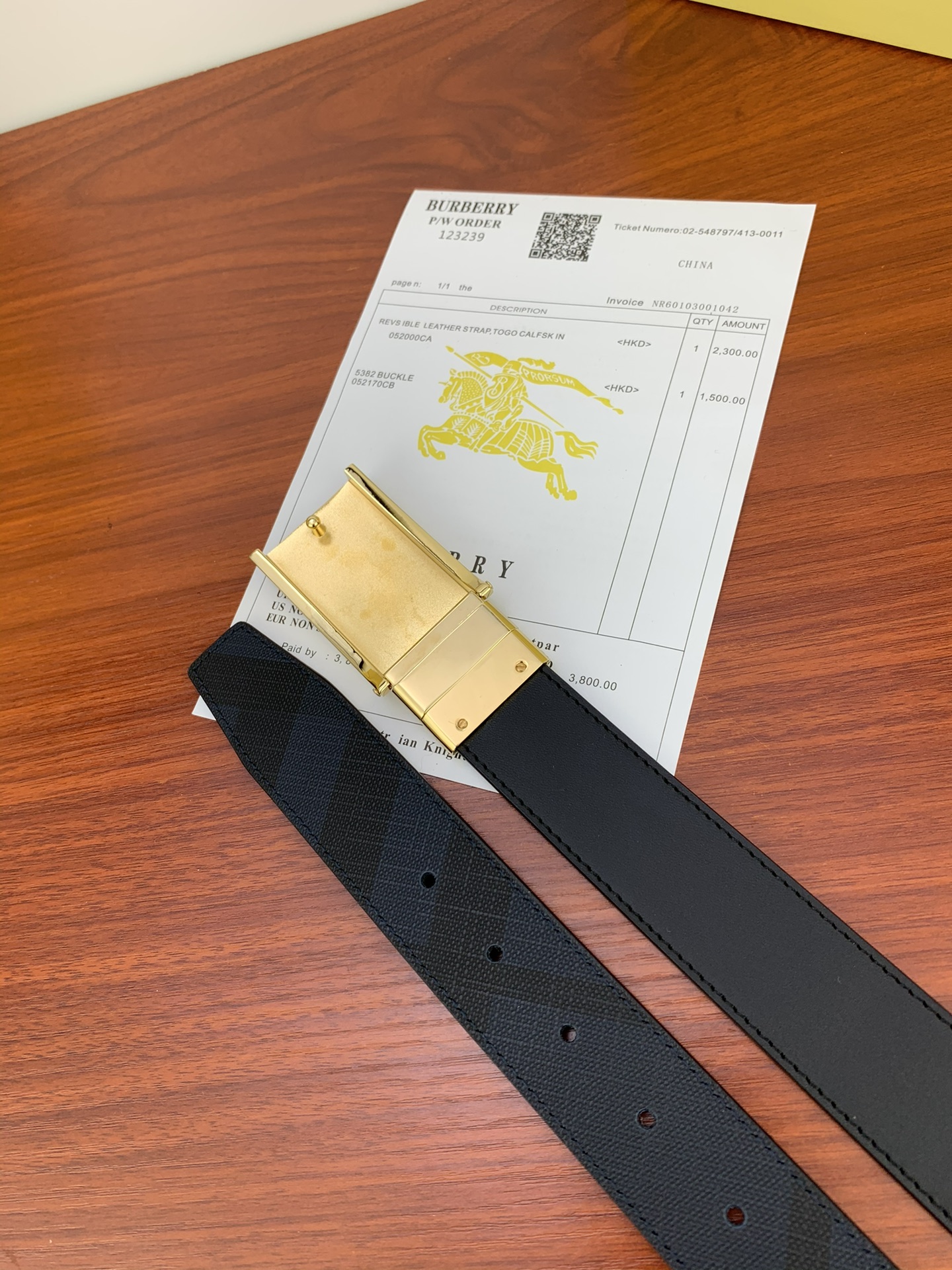 Burberry belt-109