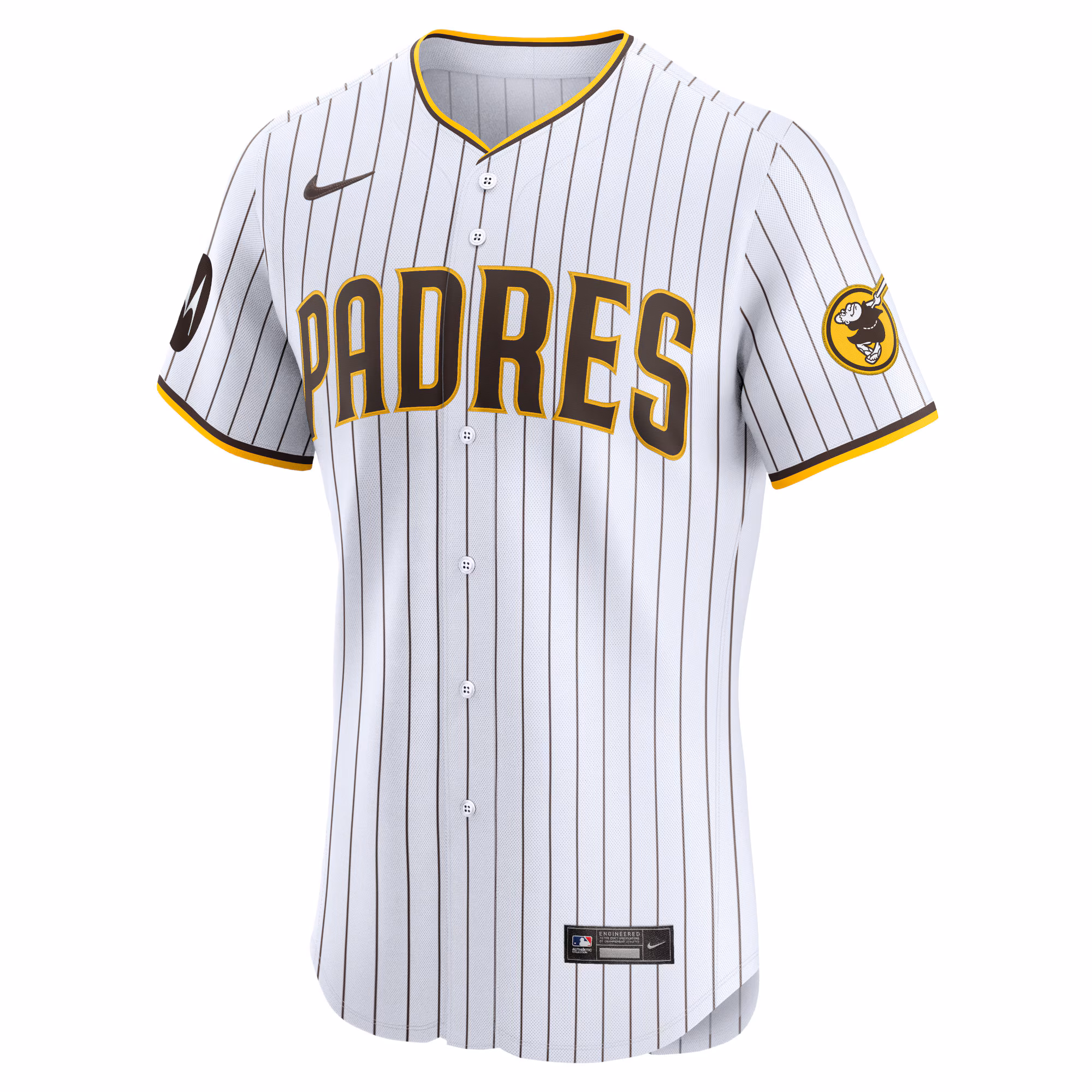 Tony Fernández San Diego Padres Nike Home Elite Sponsor Patch Player Jersey - White