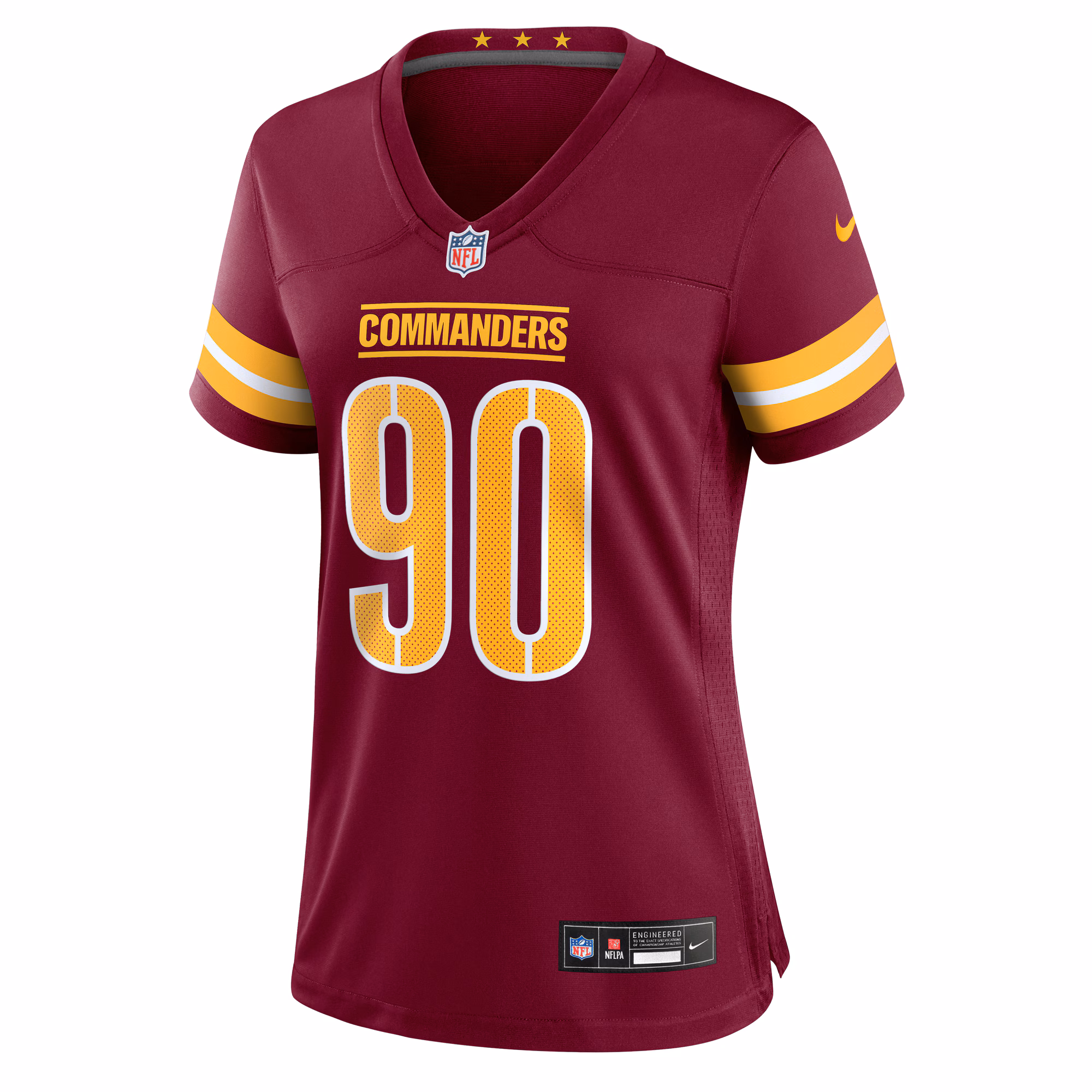 Javontae Jean-Baptiste Washington Commanders Nike Women's Team Game Jersey -  Burgundy