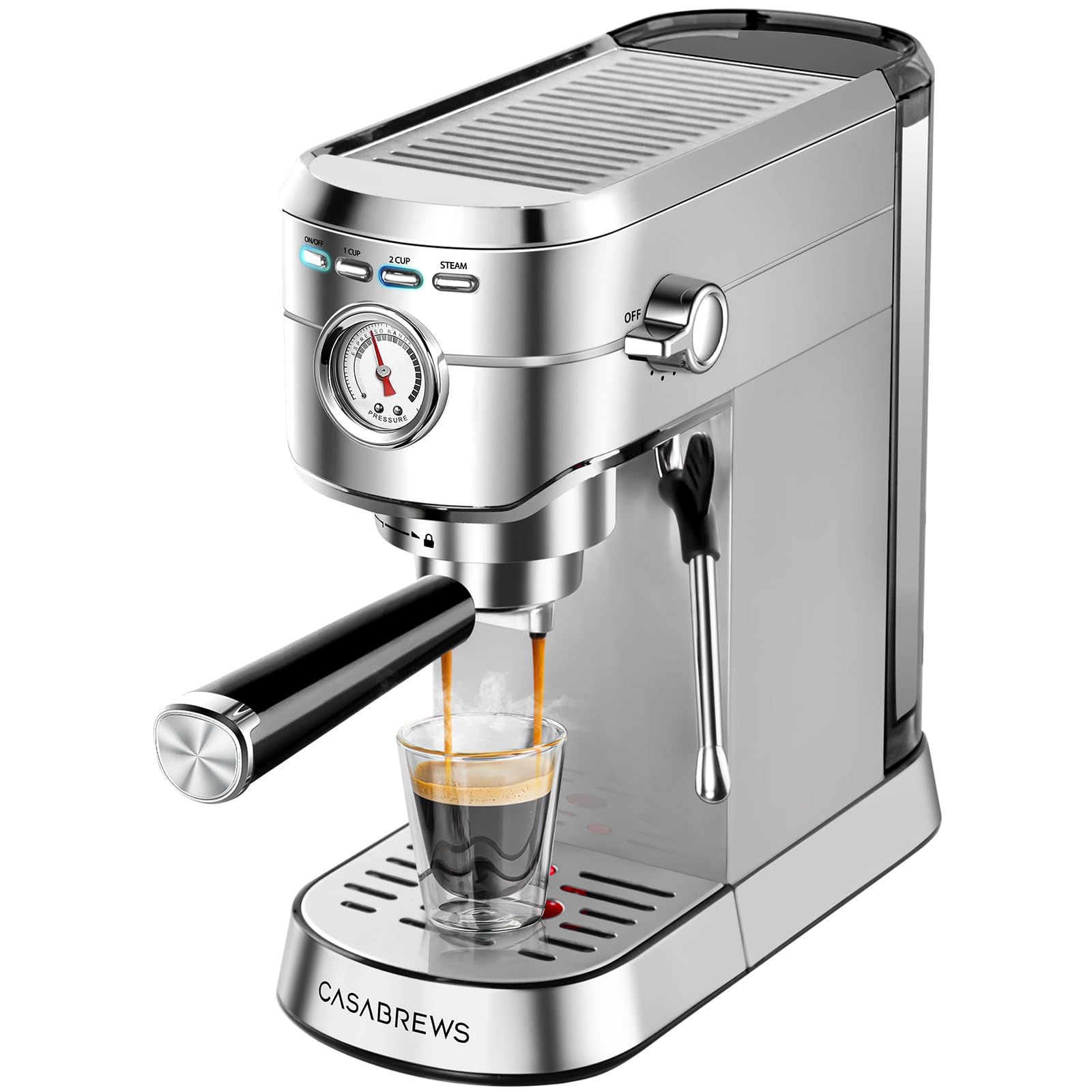 CASABREWS CM5418 Espresso Machine 20 Bar with Steam Frother