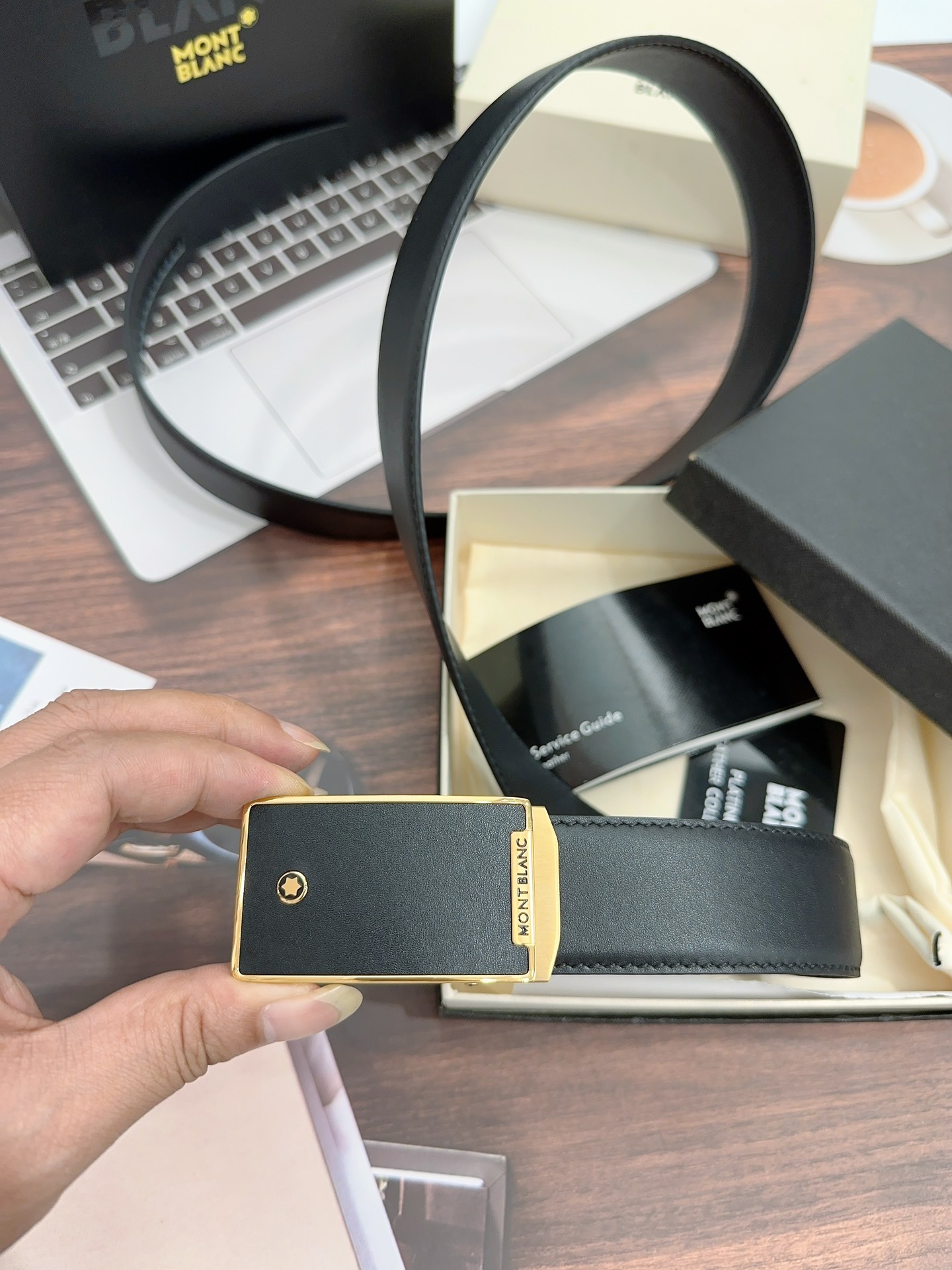 Montblanc belt-62