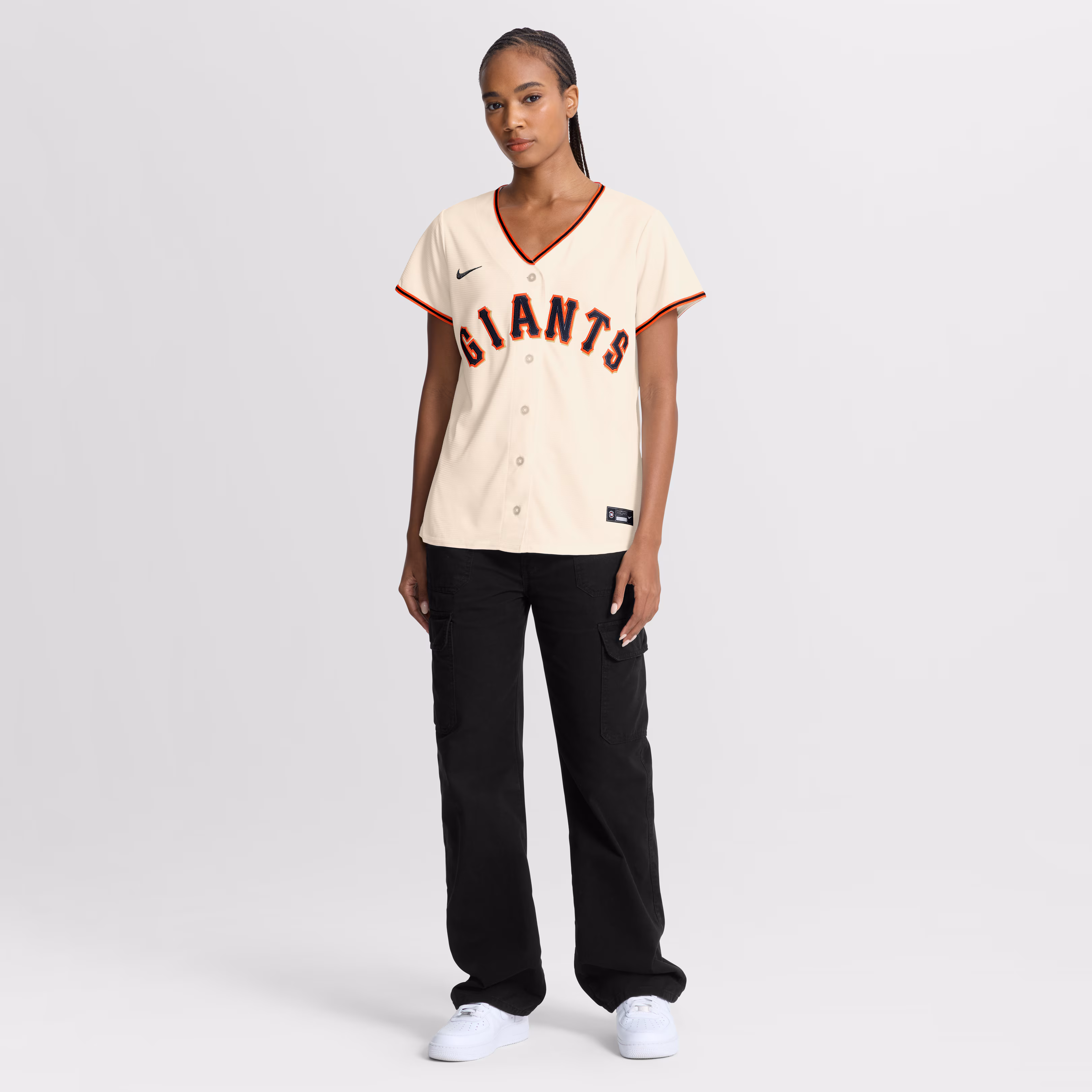 Jesus Rodriguez San Francisco Giants Nike Women's Home Replica Jersey - Cream